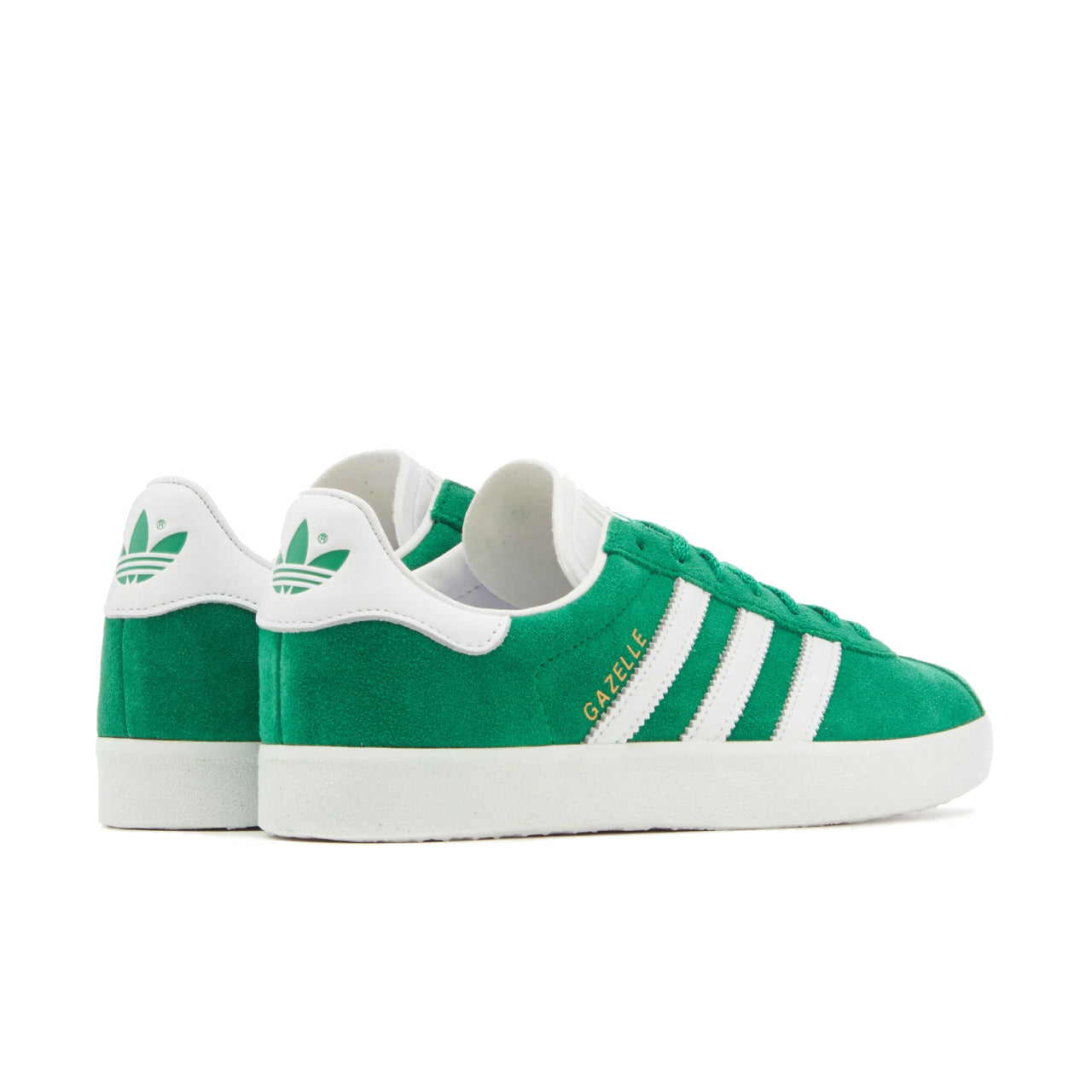 adidas Gazelle 85 Green White Gold Metallic - IE2165 - Back 