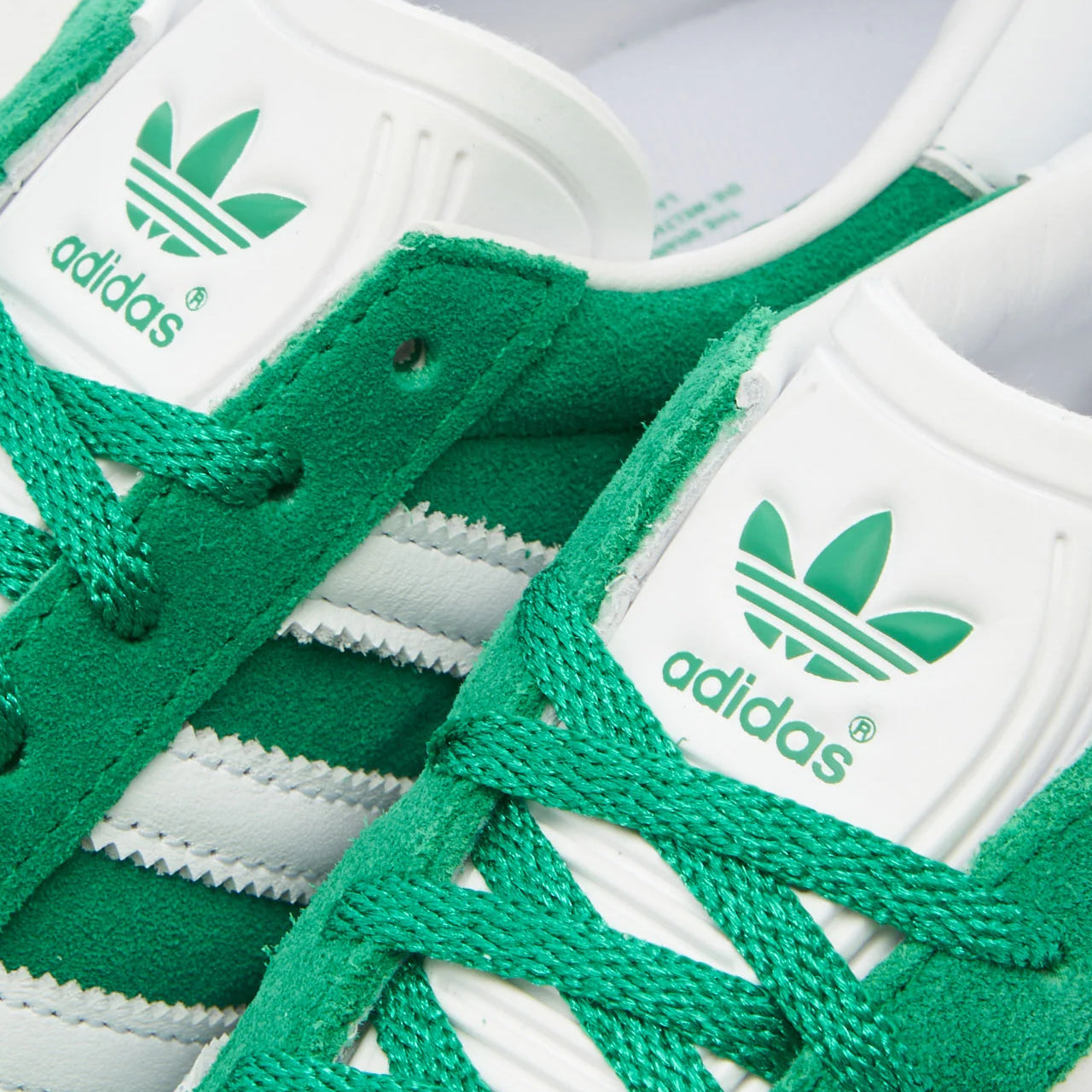 adidas Gazelle 85 Green White Gold Metallic - IE2165 - Detail