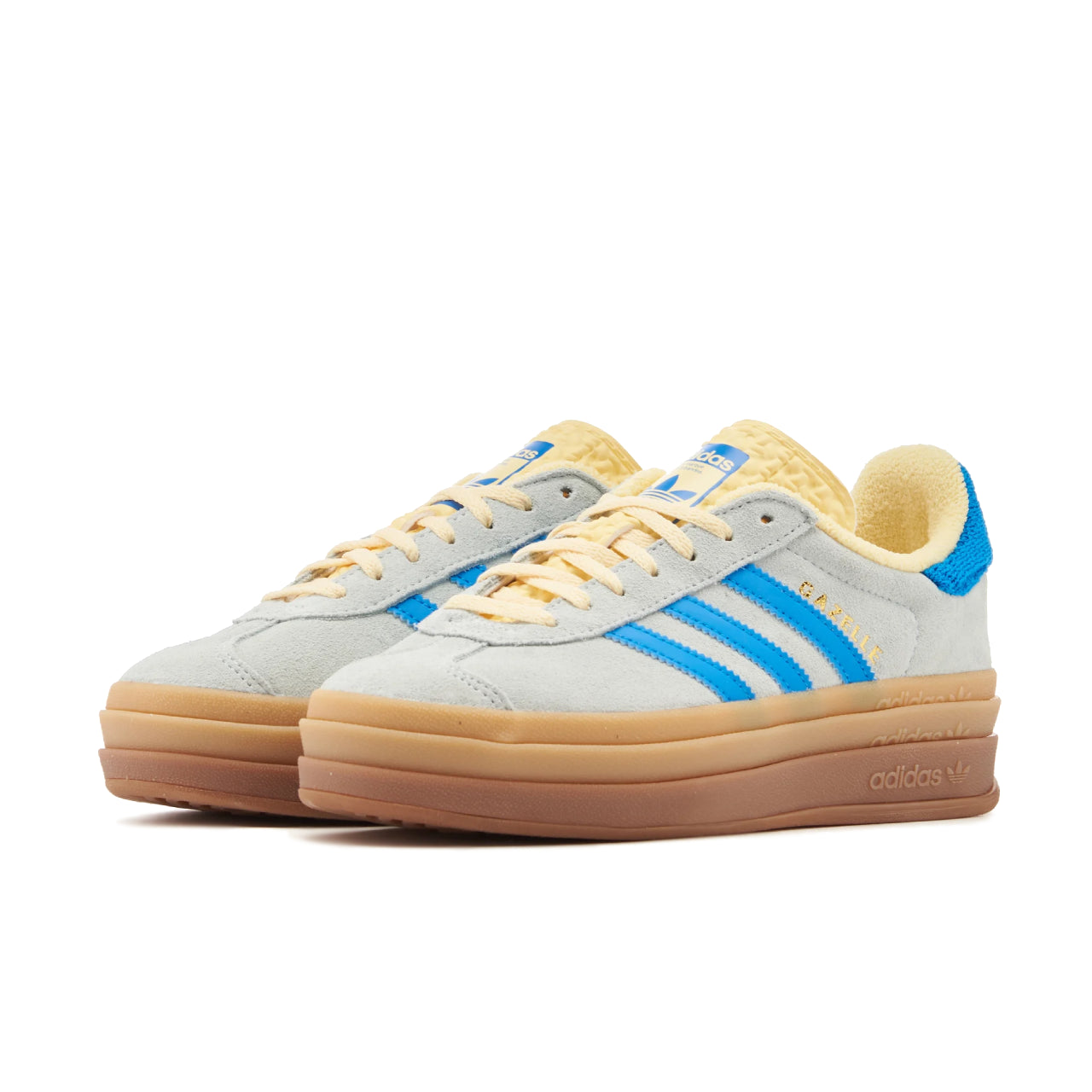 adidas Gazelle Bold Almost Blue Yellow - IE0430 - MEdial