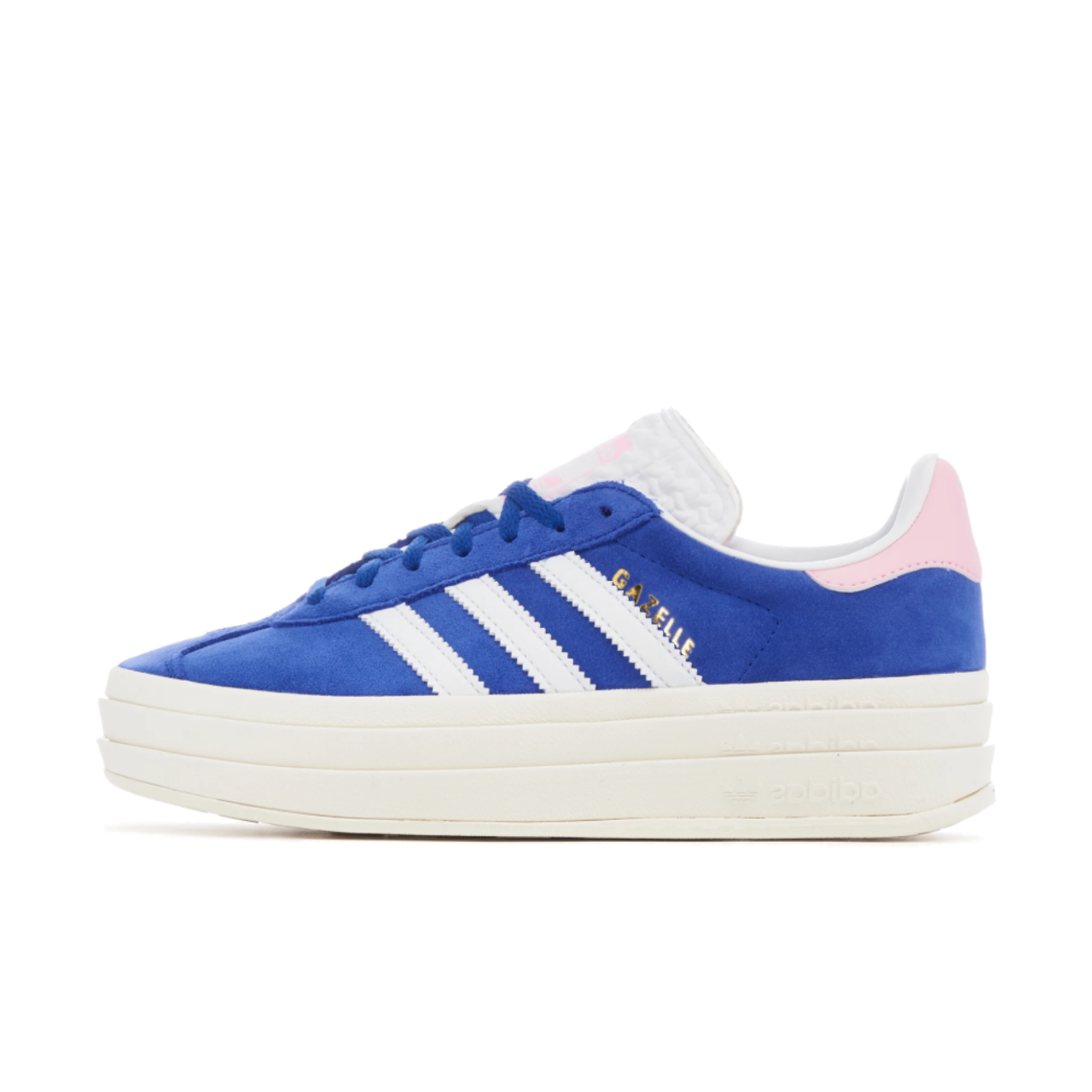 adidas Gazelle Bold True Pink Semi Lucid Blue - HQ6894 - Left