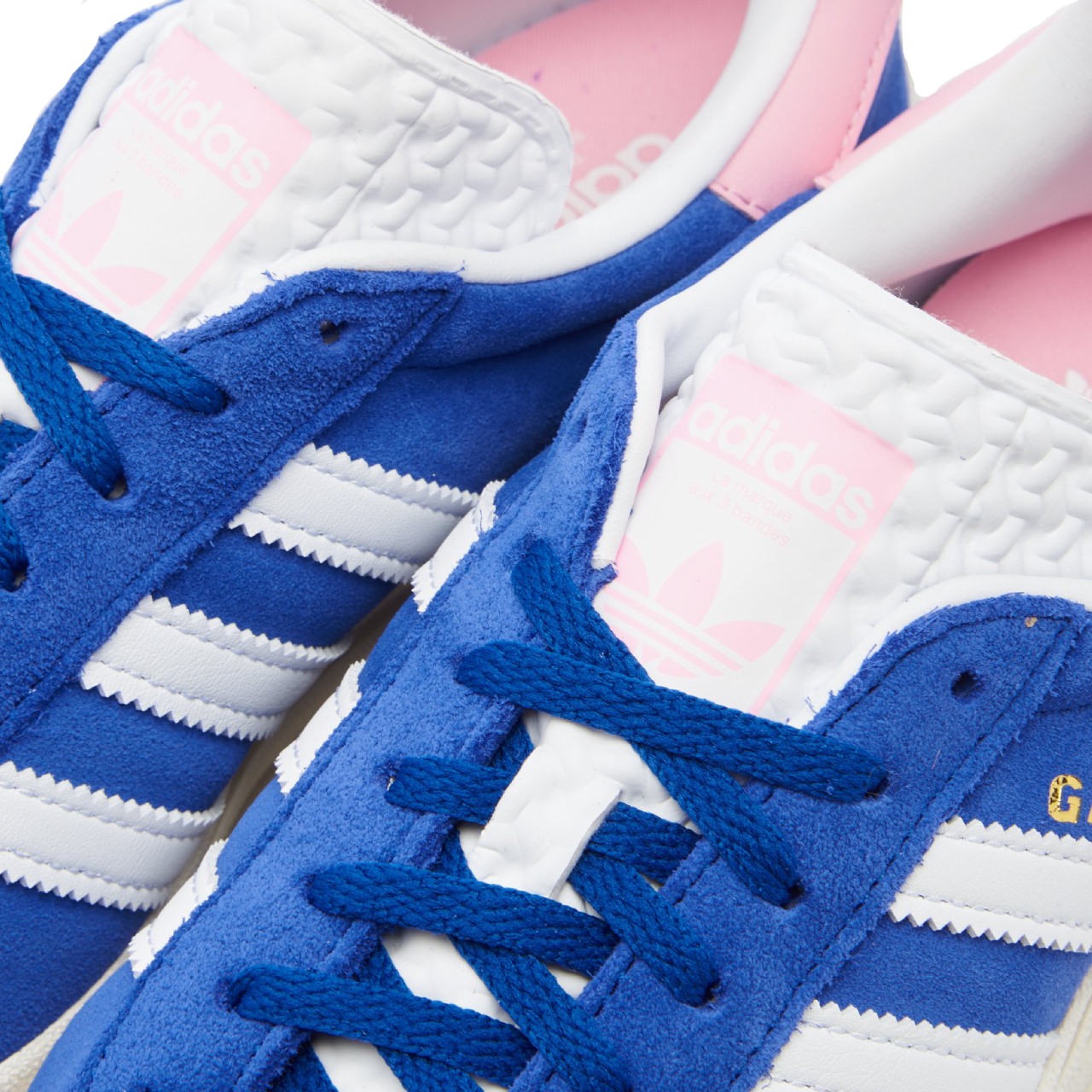 adidas Gazelle Bold True Pink Semi Lucid Blue - HQ6894 - Details