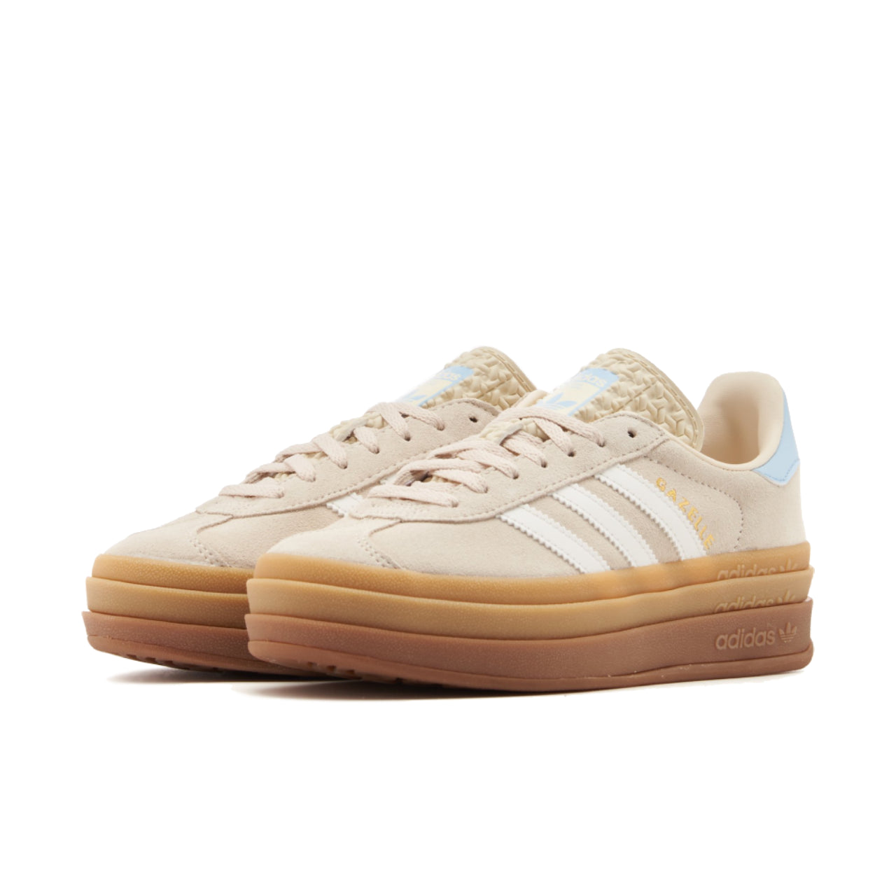 adidas Gazelle Bold Wonder White Clear Sky - JH5540 - Medial