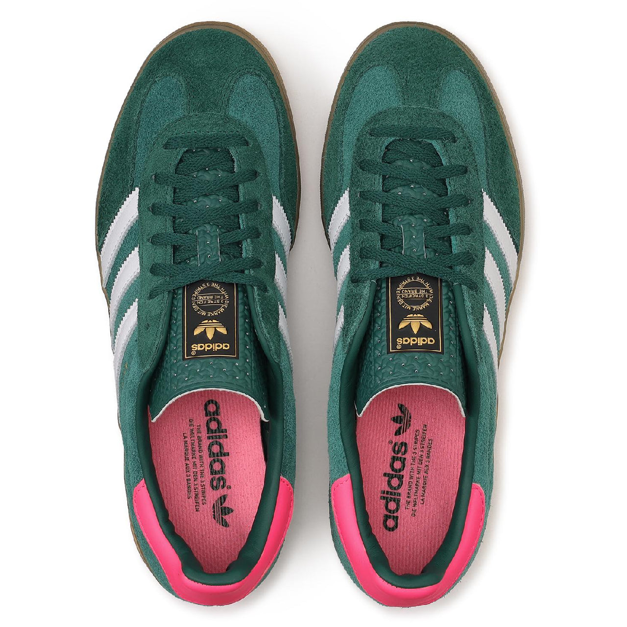 adidas Gazelle Indoor Collegiate Green Lucid Pink - IG9979 - Top