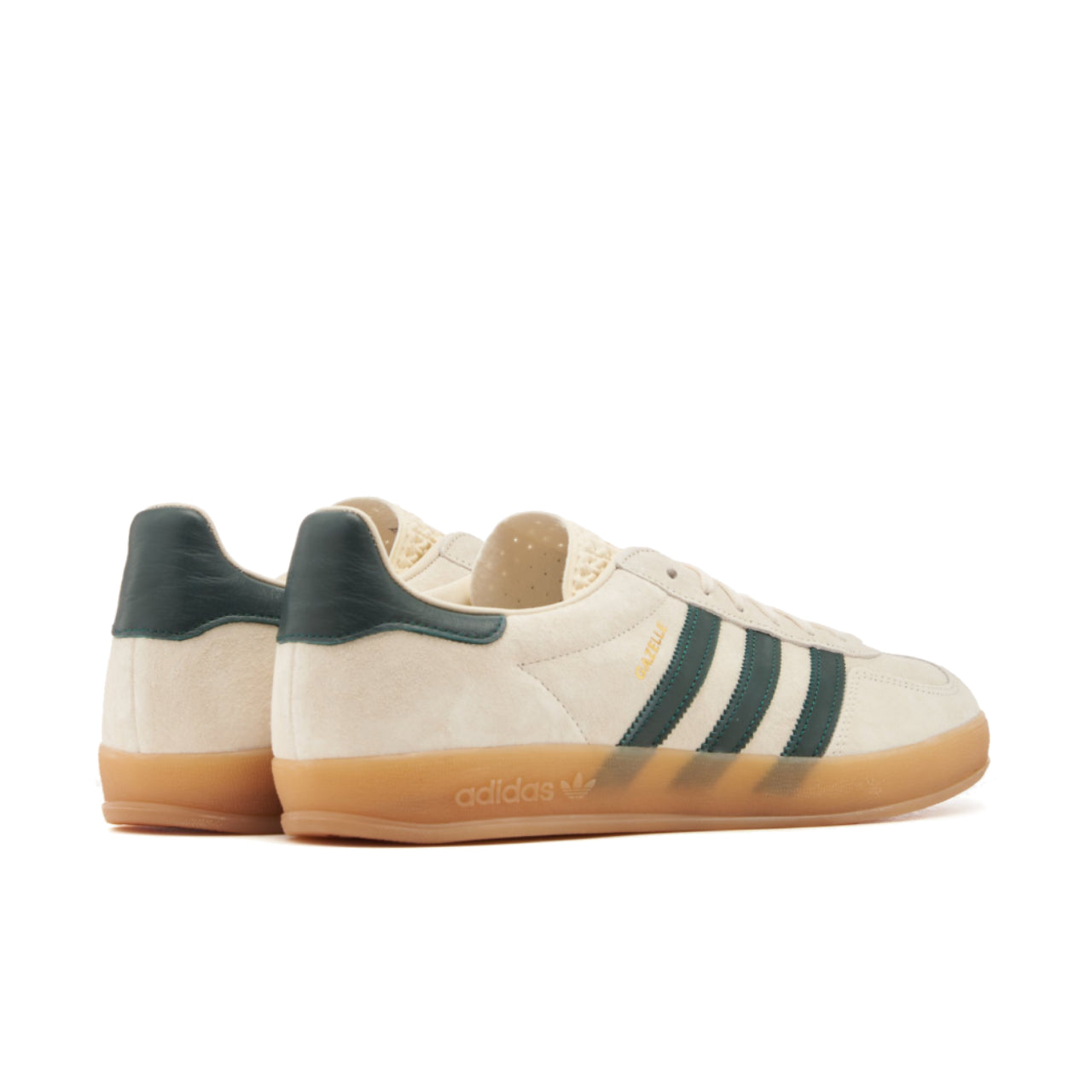 adidas Gazelle Indoor Cream White Collegiate Green Gum - IH7502 - Back