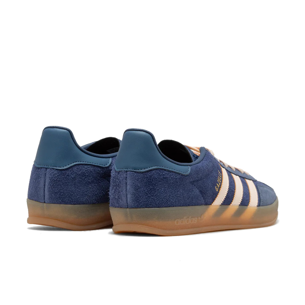 adidas Gazelle Indoor Dark Blue Bliss Orange - JI0322 - Back