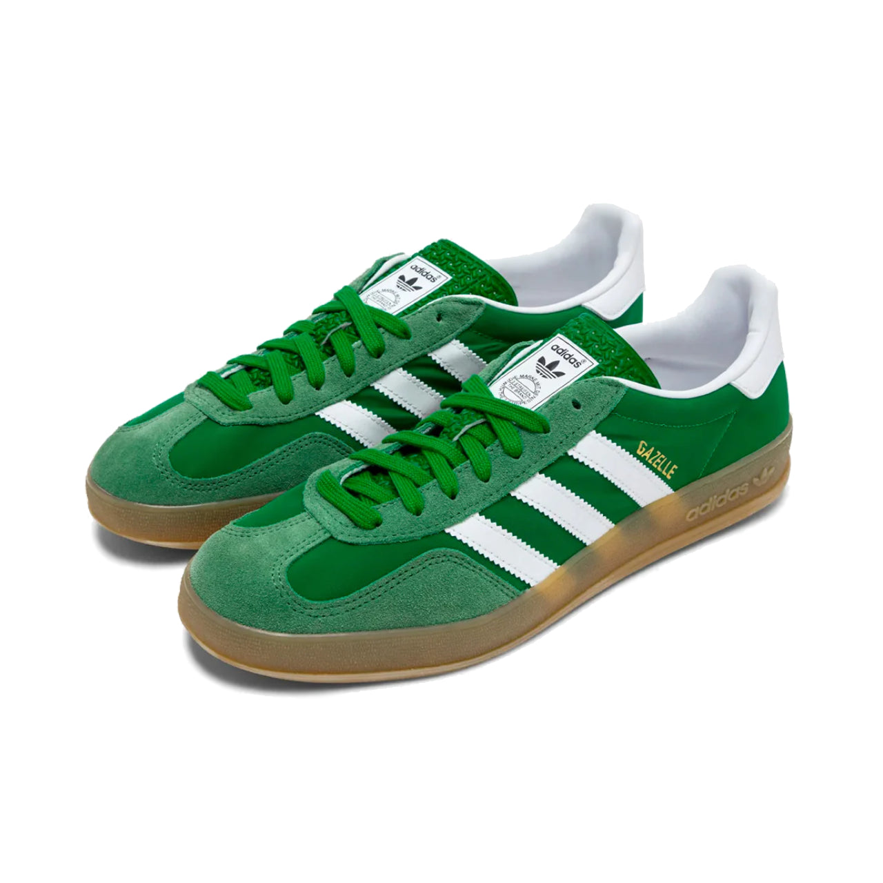 adidas Gazelle Indoor Green Gum - IE6605 - Medial