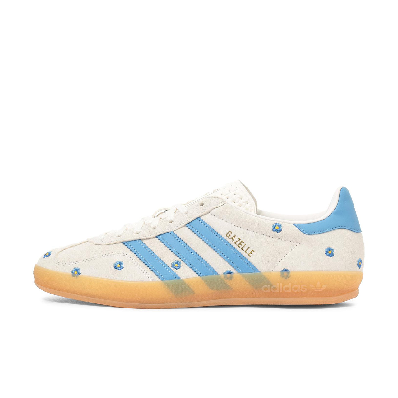 adidas Gazelle Indoor Light Blue Floral - IF4491 - Left