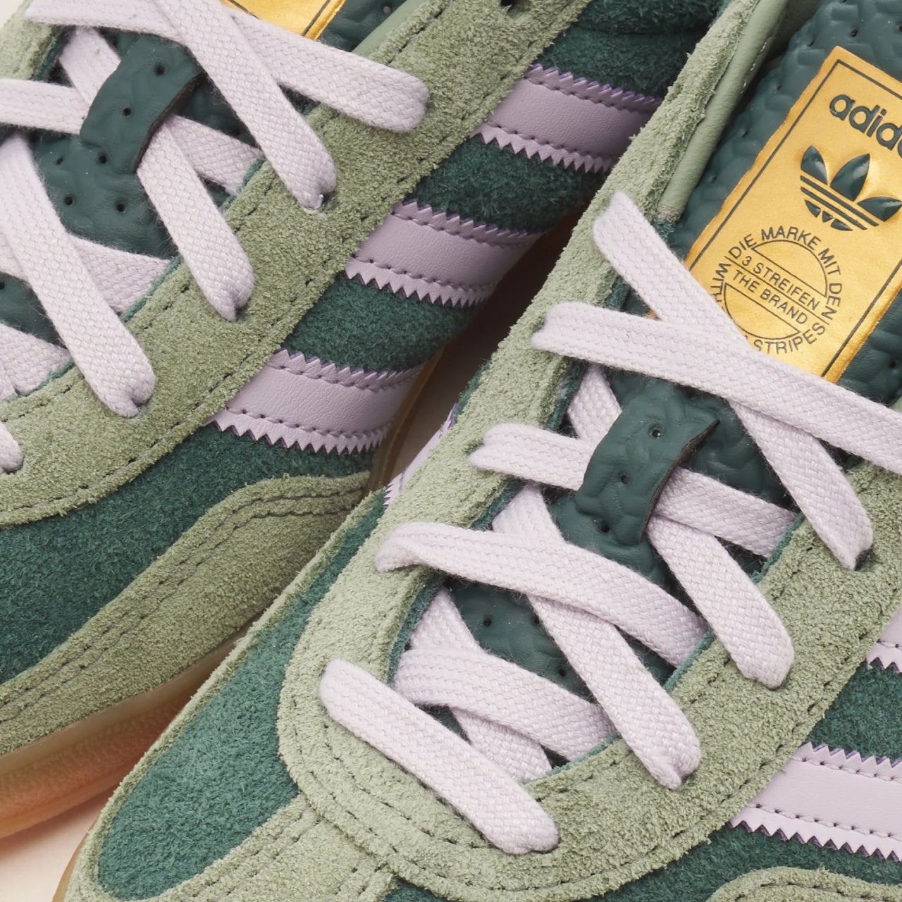 adidas Gazelle Indoor Mineral Green Silver Dawn - JI0323 - Detail