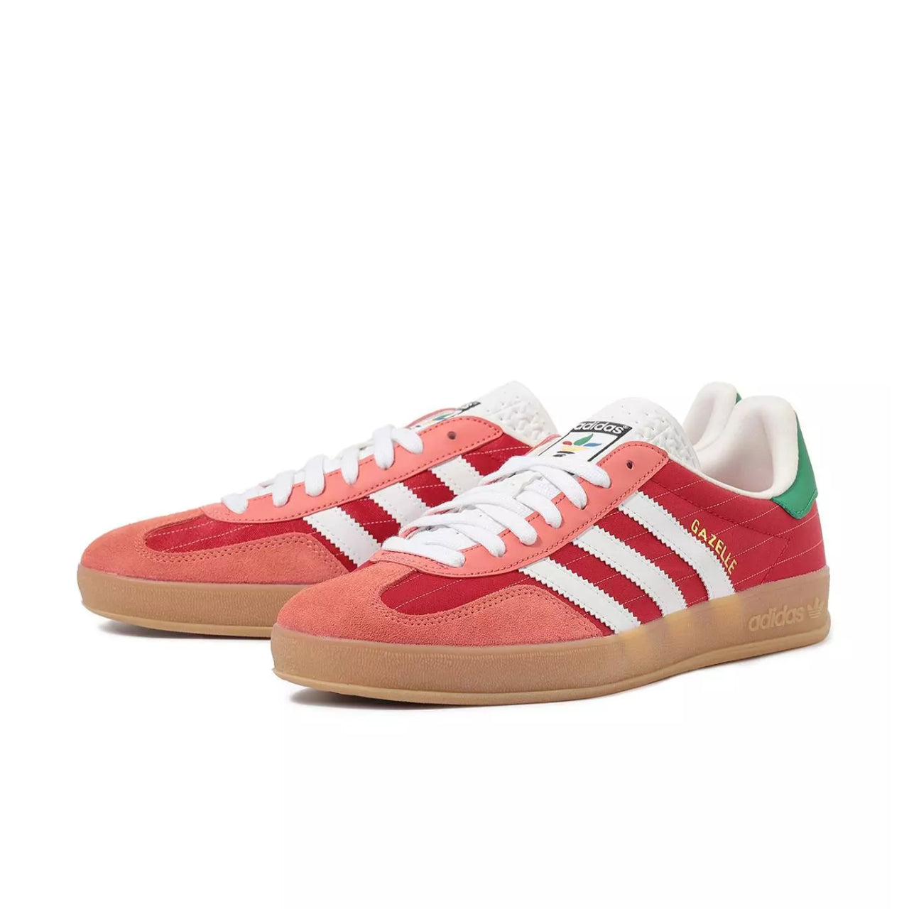 adidas Gazelle Indoor Olympic Pack Better Scarlet - IF9641 - Medial