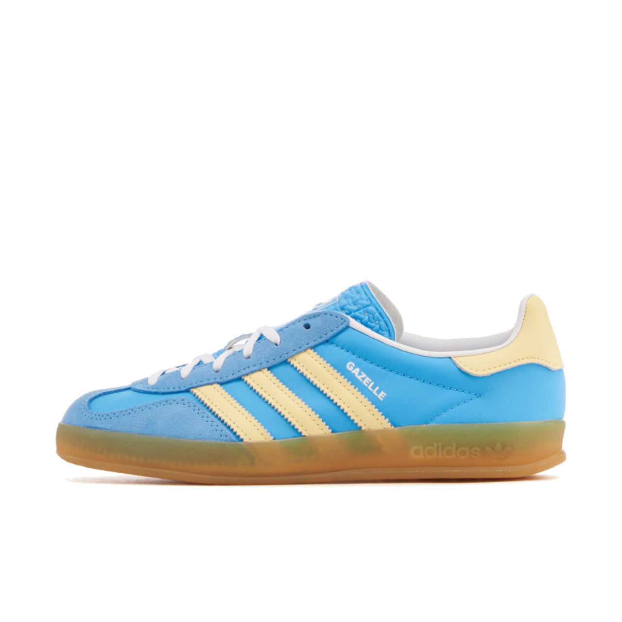 adidas Gazelle Indoor Semi Blue Burst Almost Yellow - IE2960 - Left