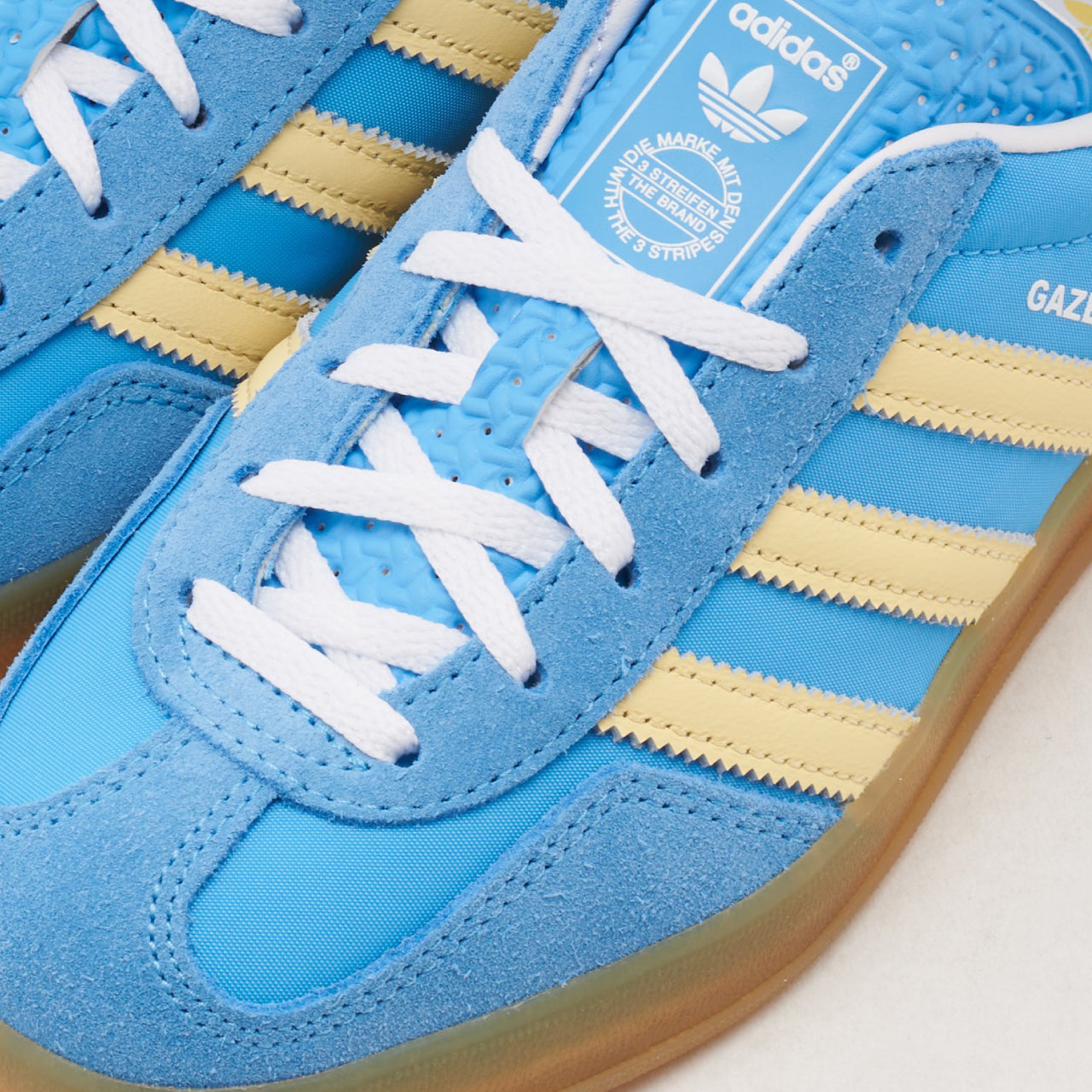 adidas Gazelle Indoor Semi Blue Burst Almost Yellow - IE2960 - Detail