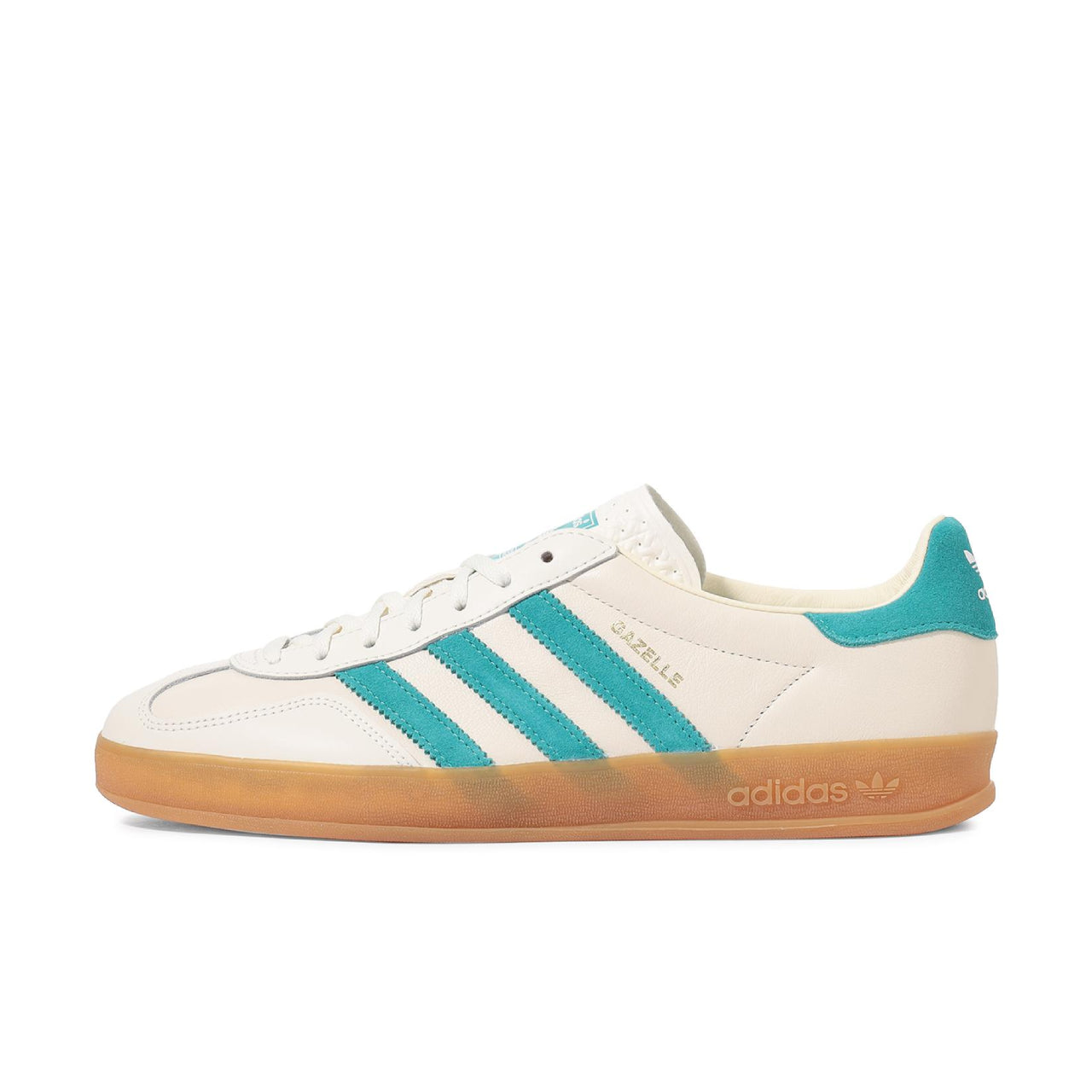 adidas Gazelle Indoor Turqoise Chalk White - JI2583 - Left