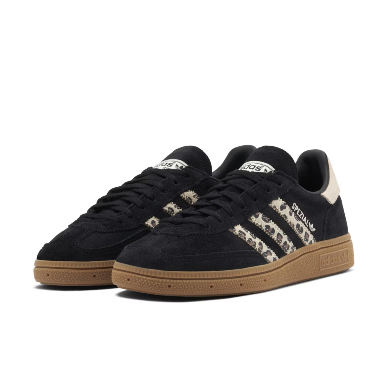 adidas Handball Spezial Black Wonder Leopard - JH9092 - Medial