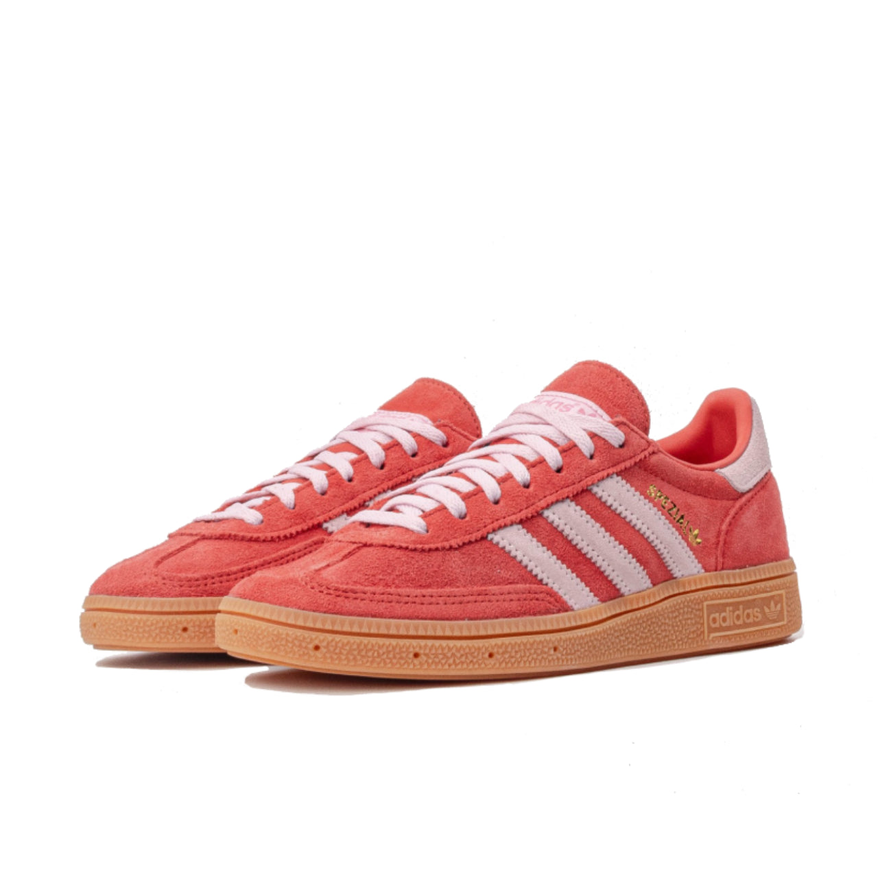 adidas Handball Spezial Bright Red Clear Pink - IE5894 - medial