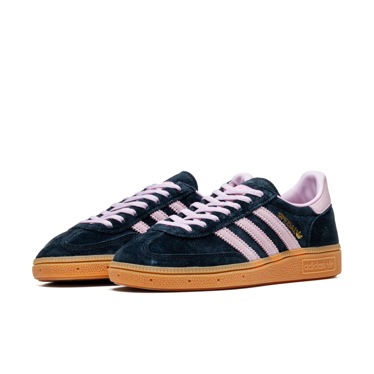 adidas Handball Spezial Core Black Clear Pink Gum - IE5897 - Medial