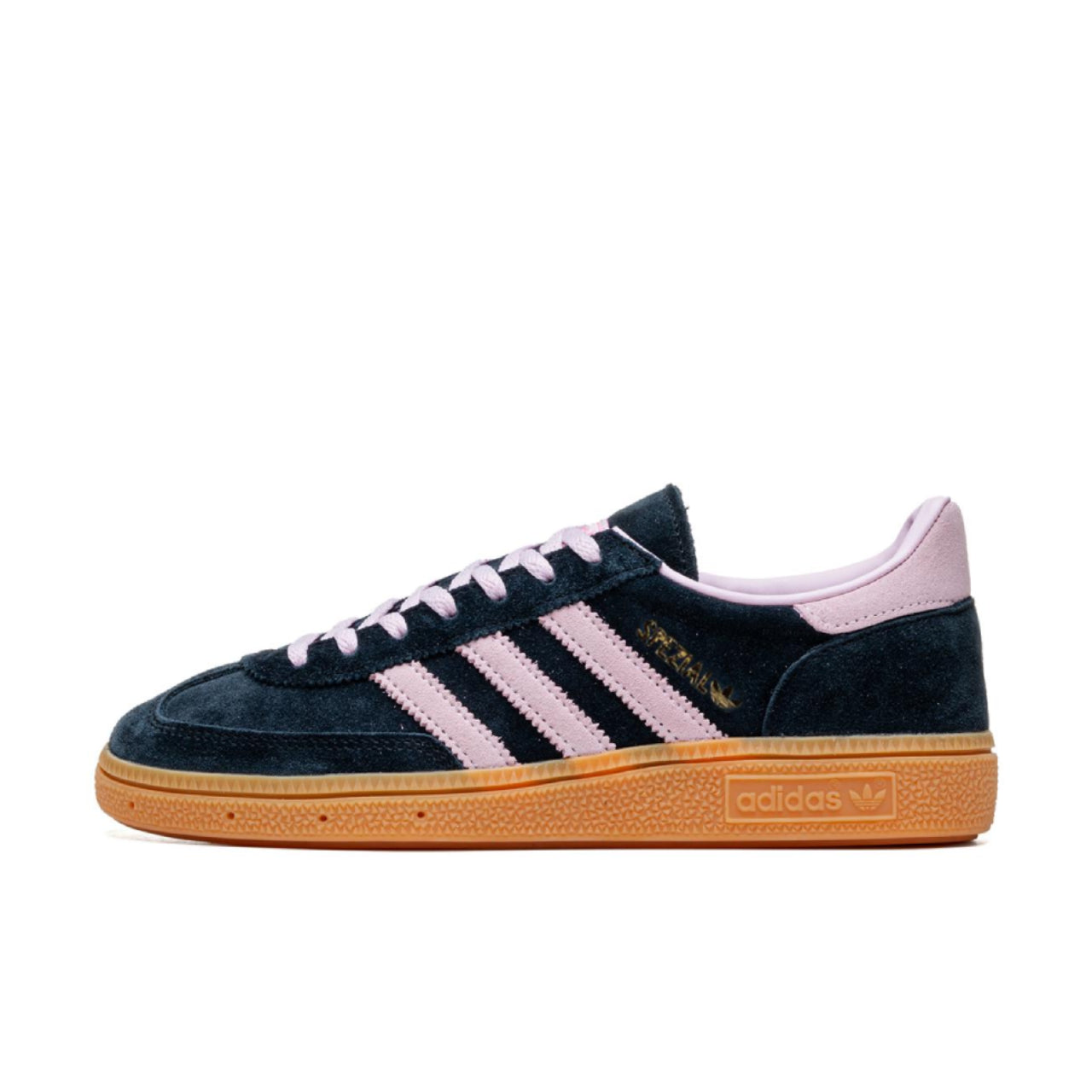 adidas Handball Spezial Core Black Clear Pink Gum - IE5897 - Left