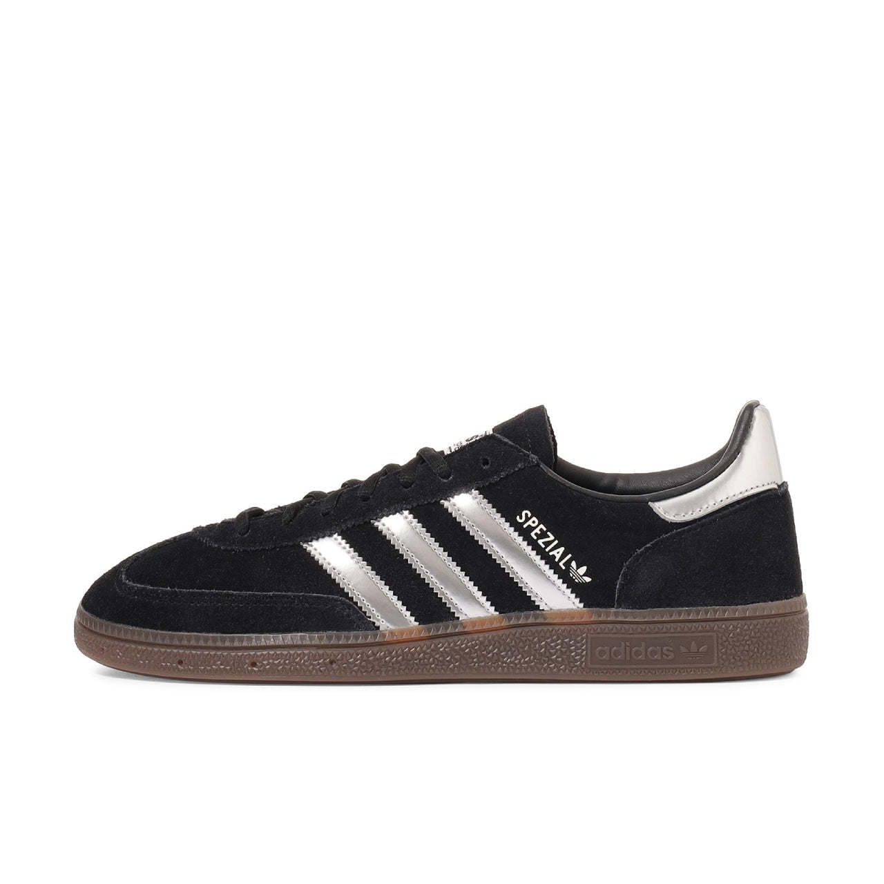 adidas Handball Spezial Core Black Silver Metallic - JP5356 - Left