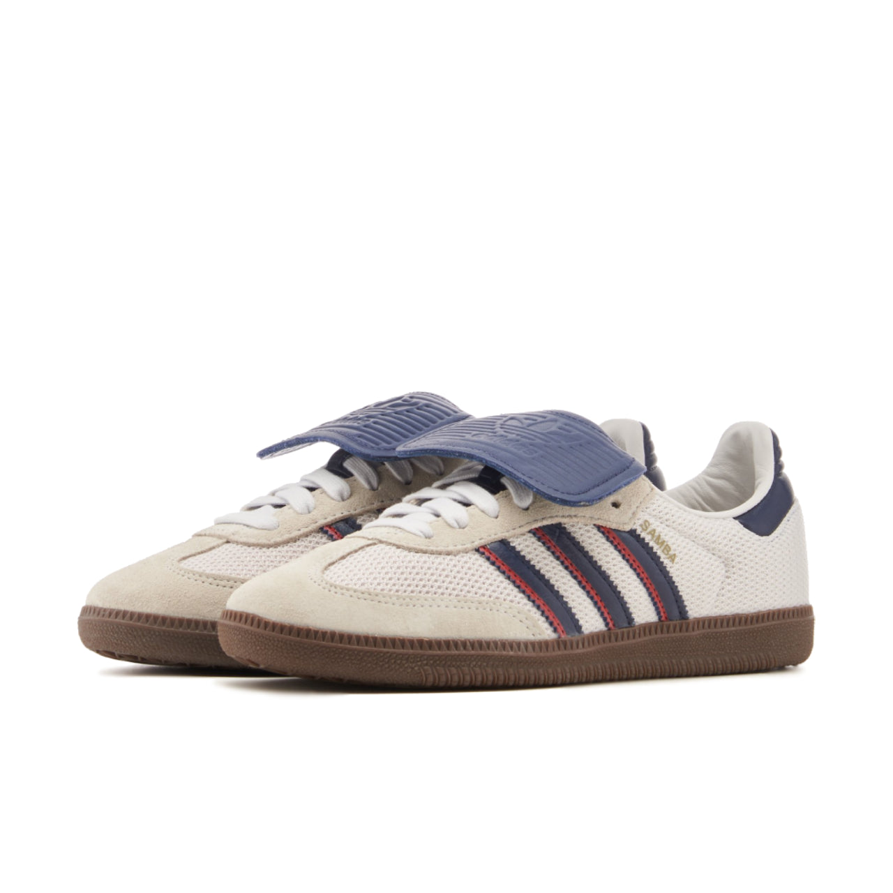 adidas Samba LT Crystal White Dark Blue - IE9169 - Medial