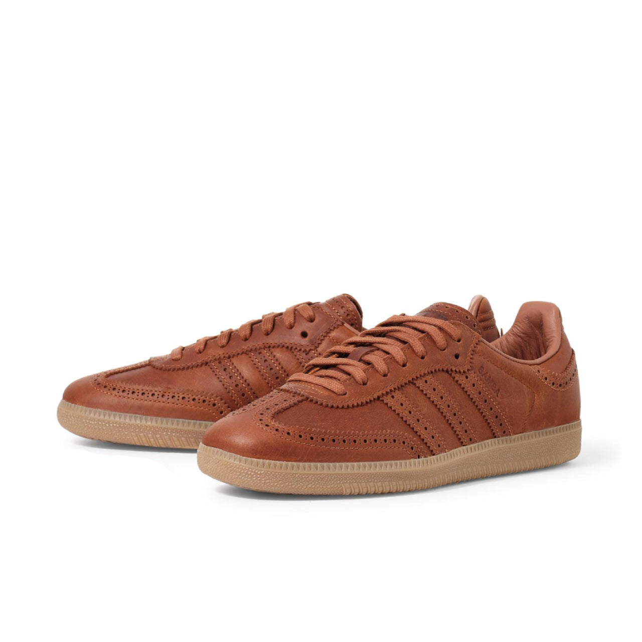 adidas Samba OG Brogue Pack Dust Rust - JI3232 - Medial