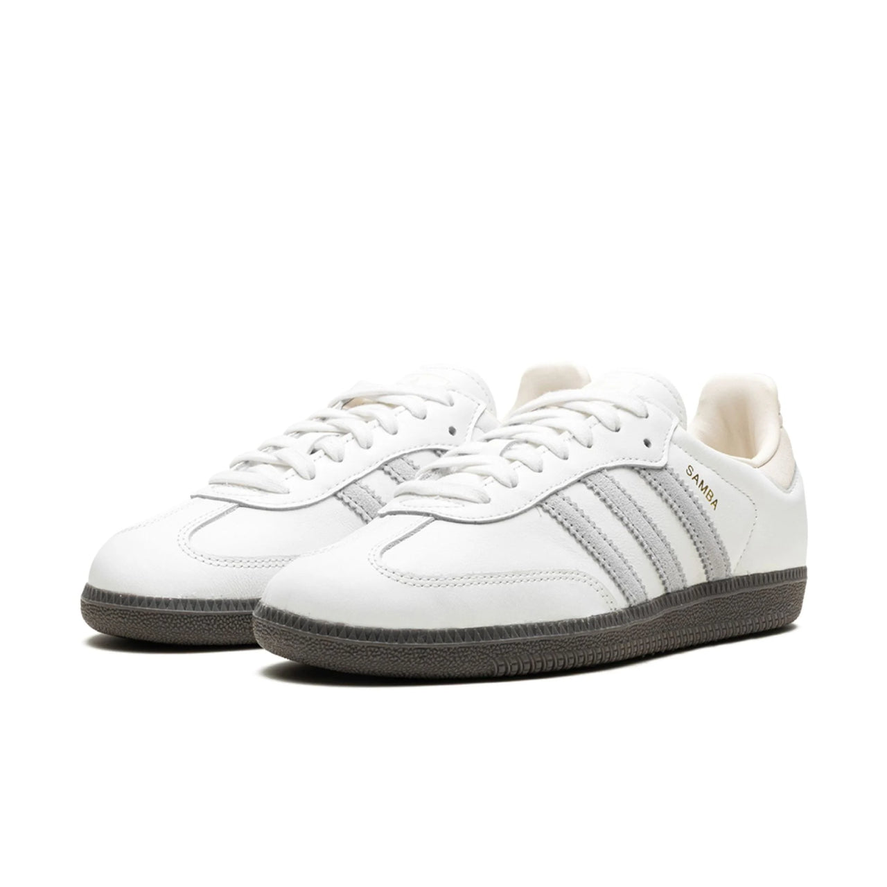 adidas Samba OG Core White Grey - IH4880 - Medial