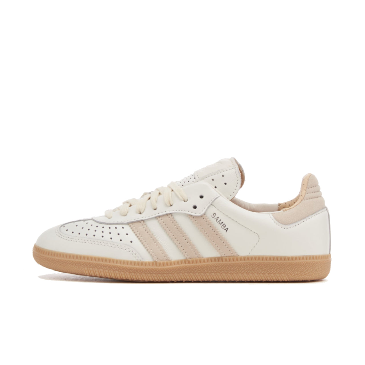 adidas Samba OG Core White Magic Beige - IG1376 - Left