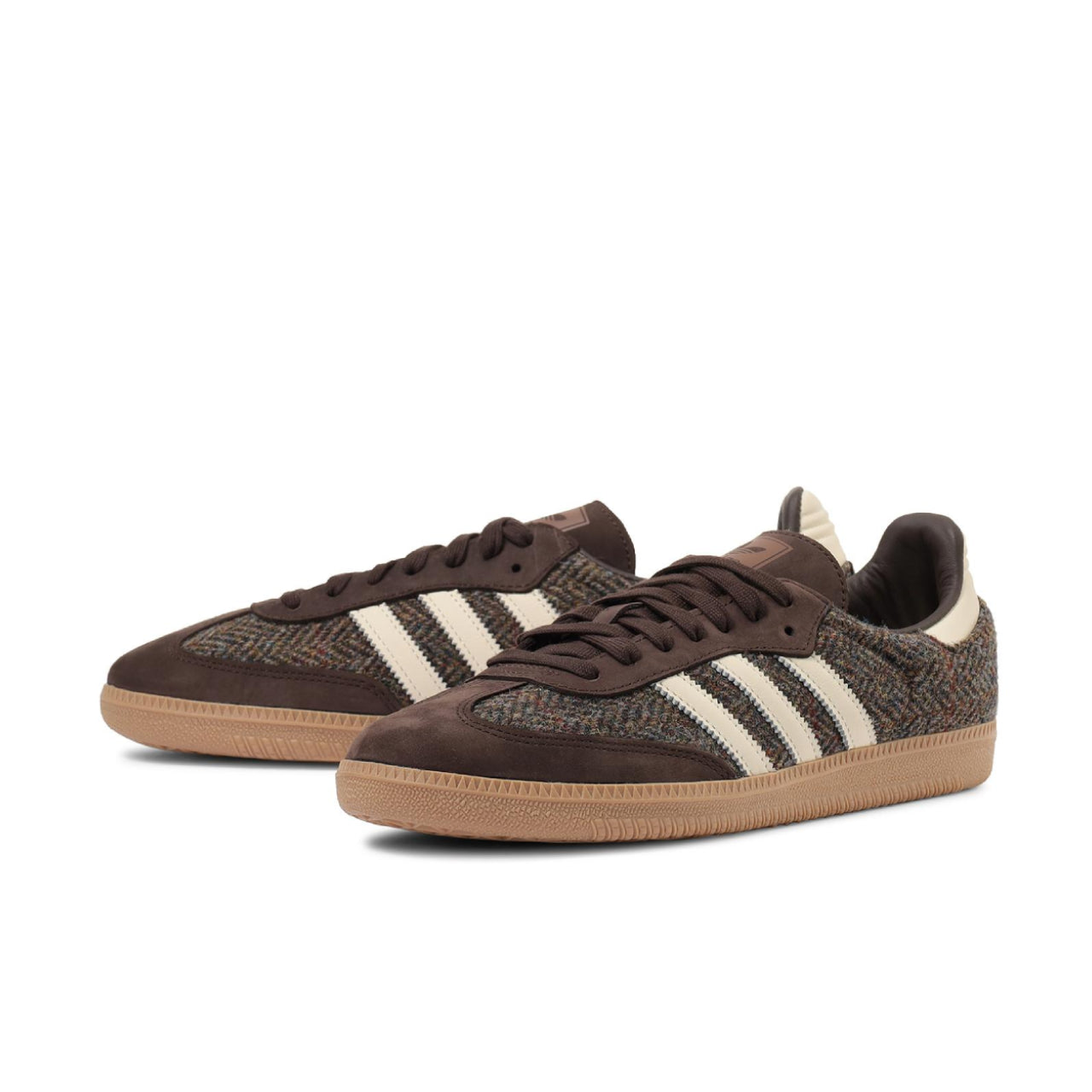 adidas Samba OG Dark Brown Tweed - ID1450 - Medial