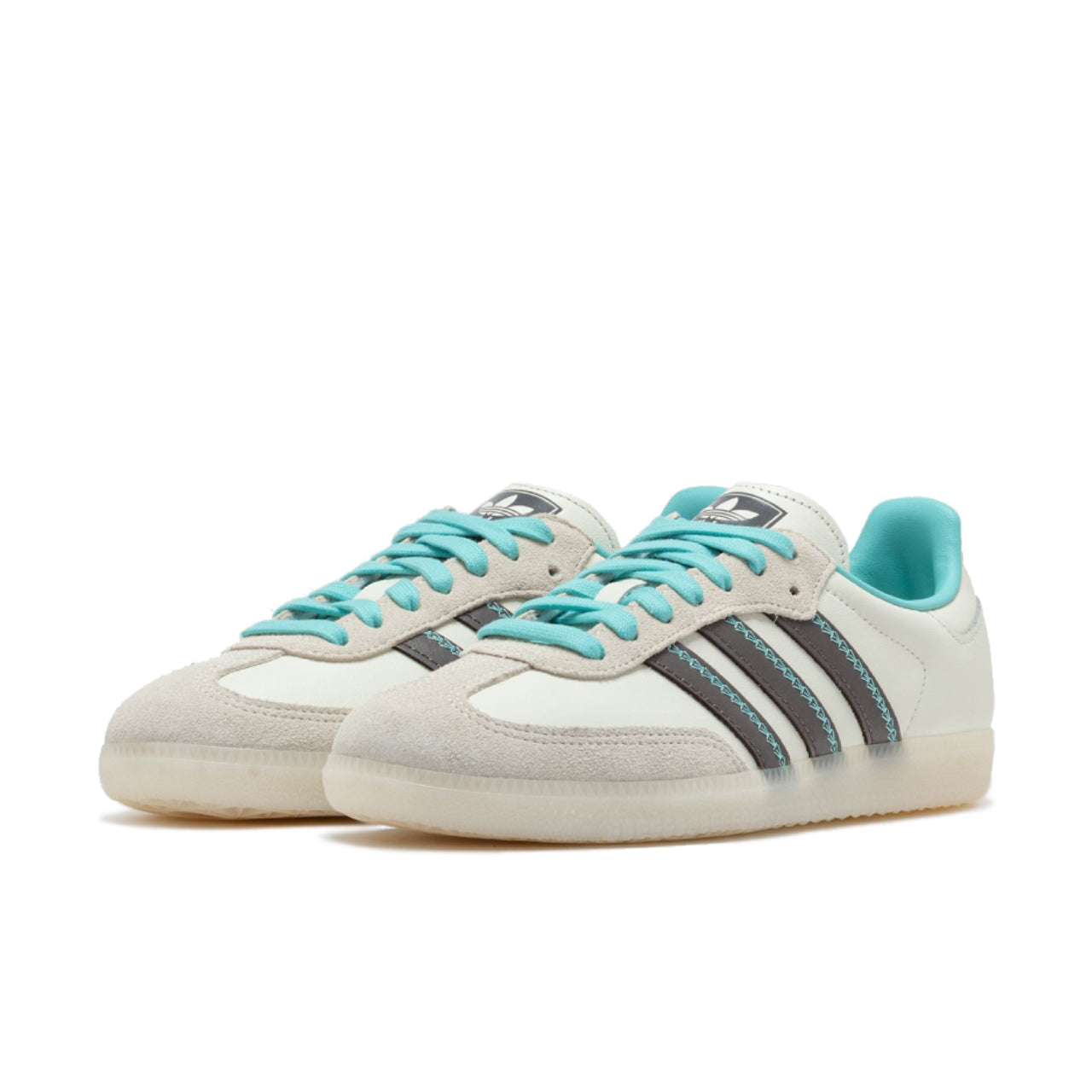 adidas Samba OG Easy Mint Charcoal - IG6048 - Medial