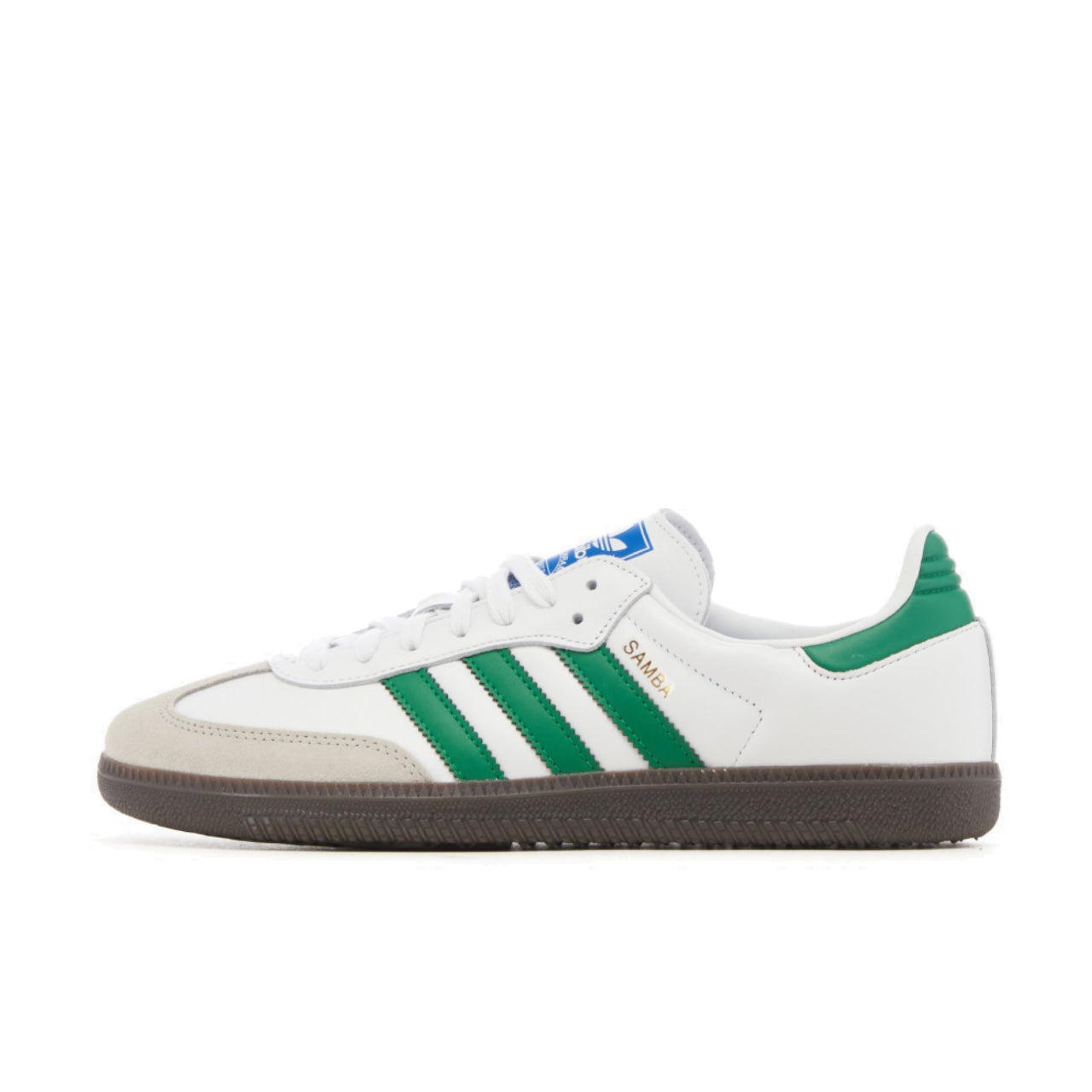 adidas Samba OG Footwear White Green - IG1024 - Left