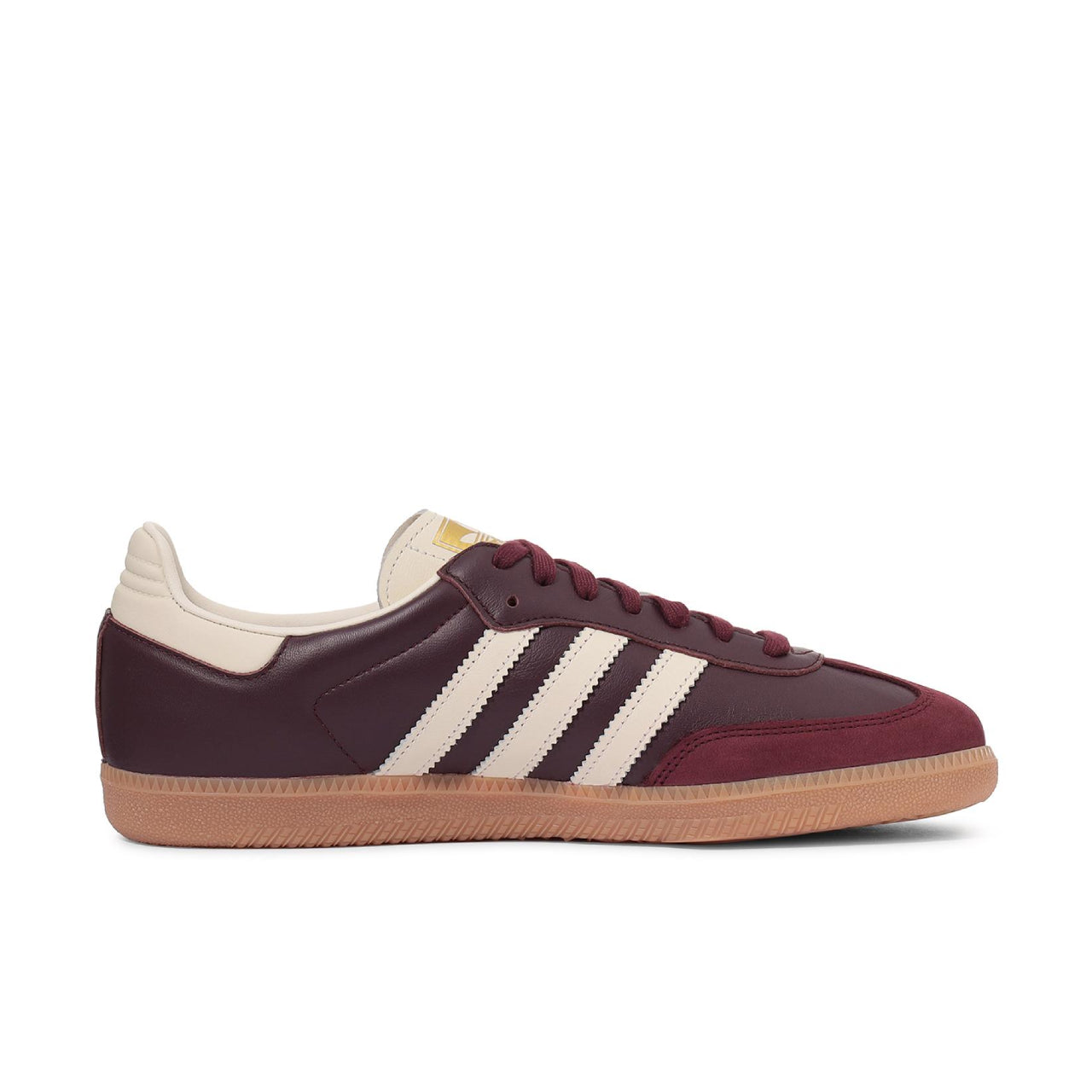 adidas Samba OG Maroon Gold Metallic