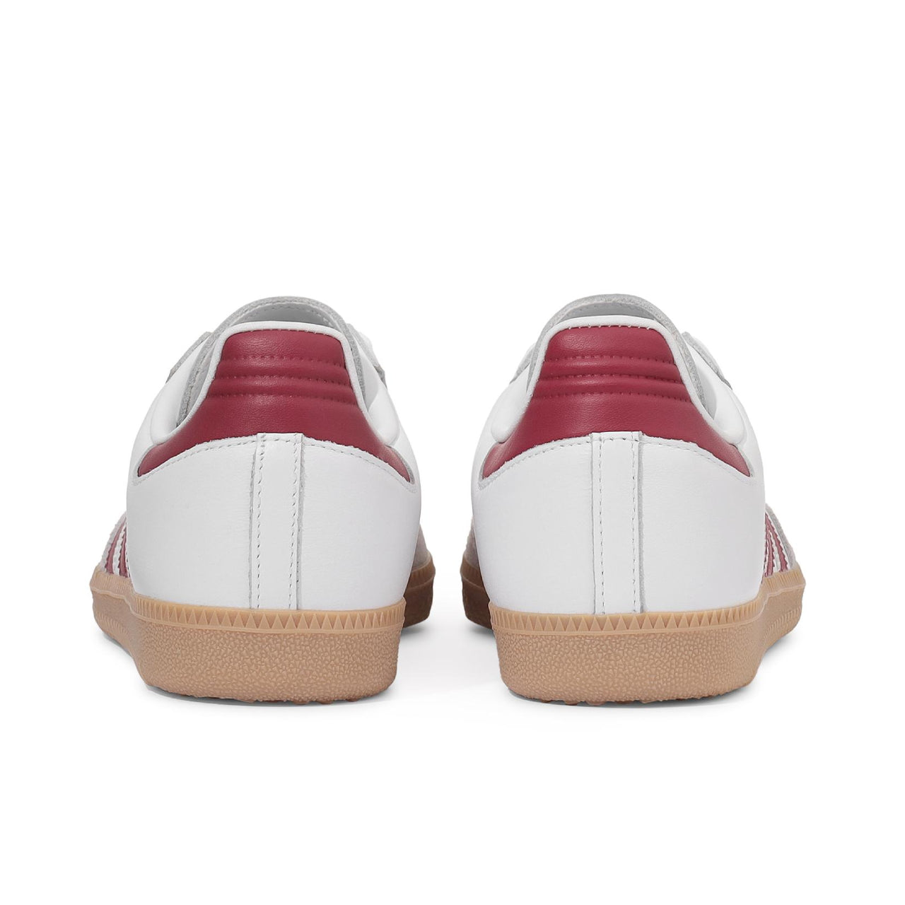 adidas Samba OG White Burgundy Gum - IF3813 - Back