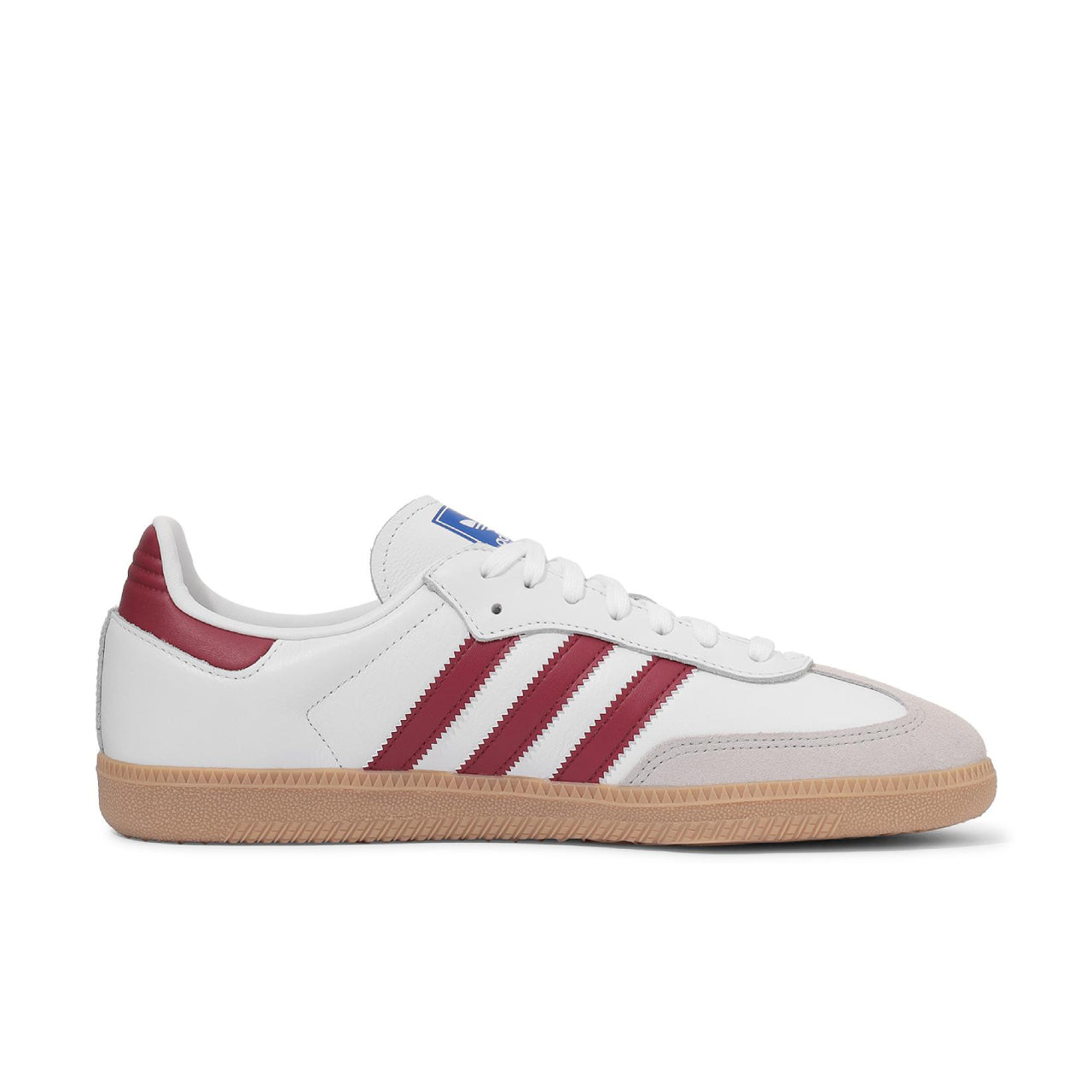 adidas Samba OG White Burgundy Gum - IF3813 - Right