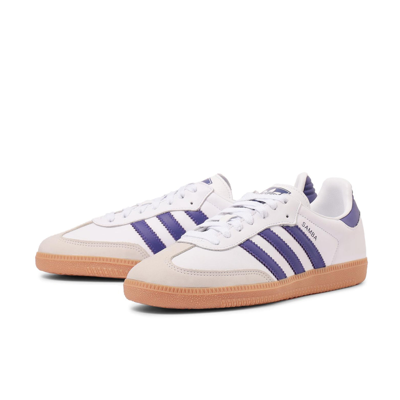 adidas Samba OG White Energy Ink Gum - IF6514 - Medial