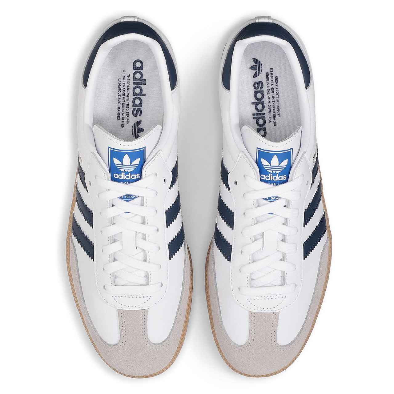 adidas Samba OG White Night Indigo Gum - IF3814 - Top