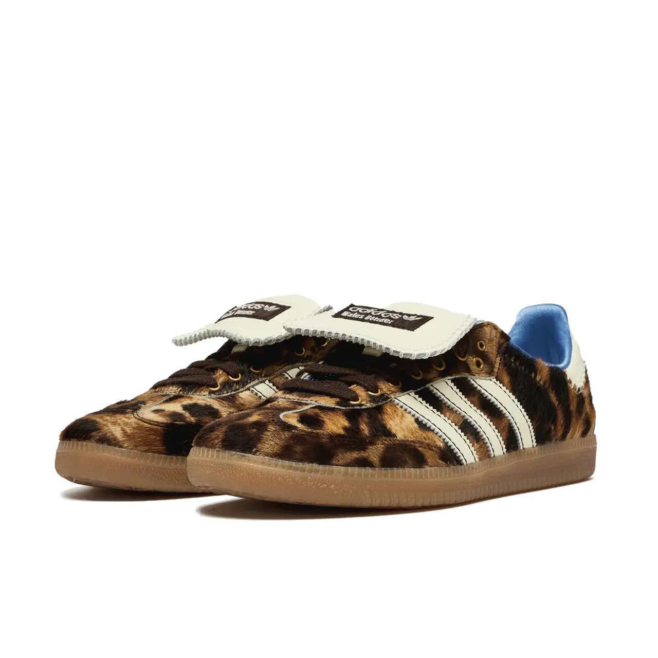 Leopard print adidas gazelle sales