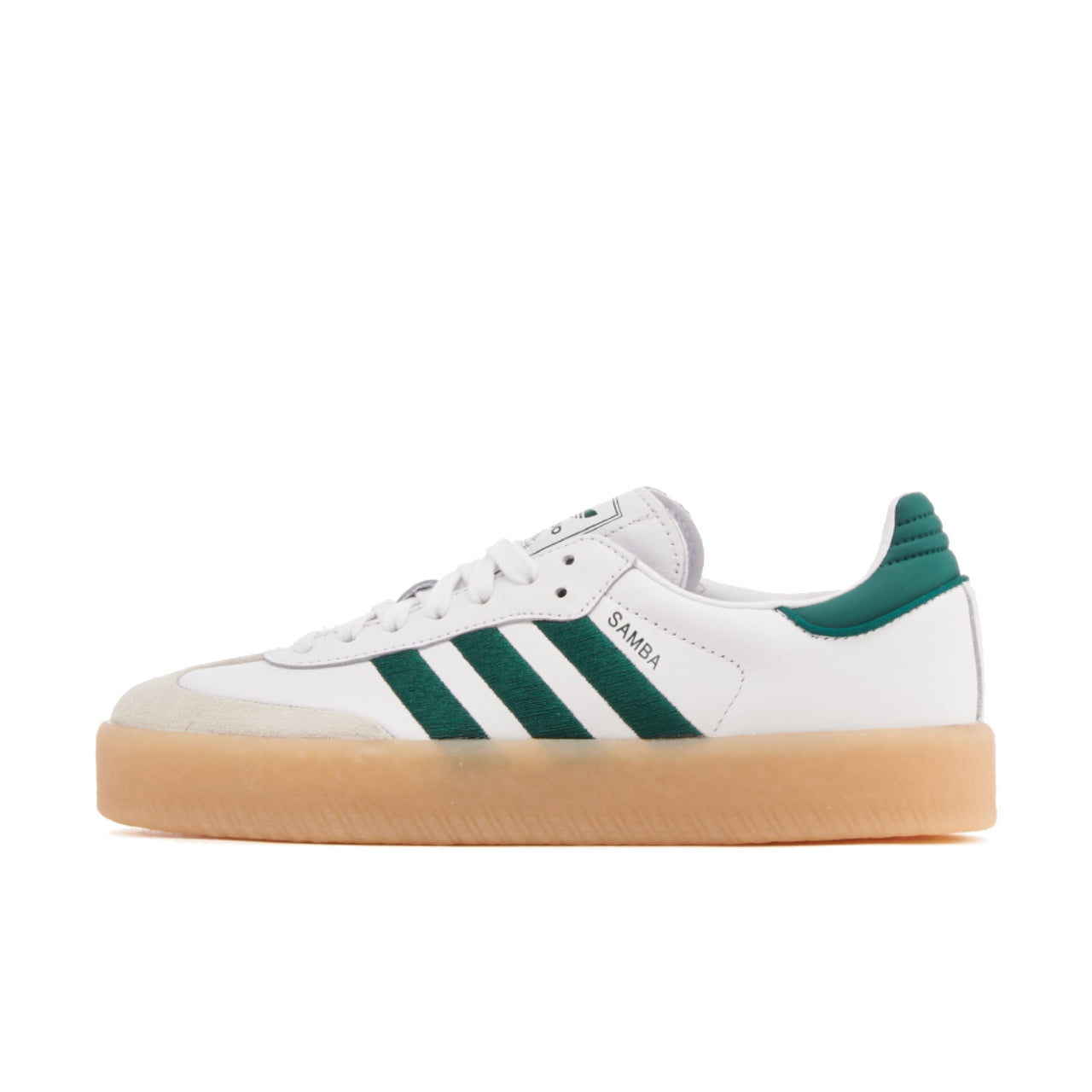 adidas Sambae White Collegiate Green Gum - ID0440 - Left