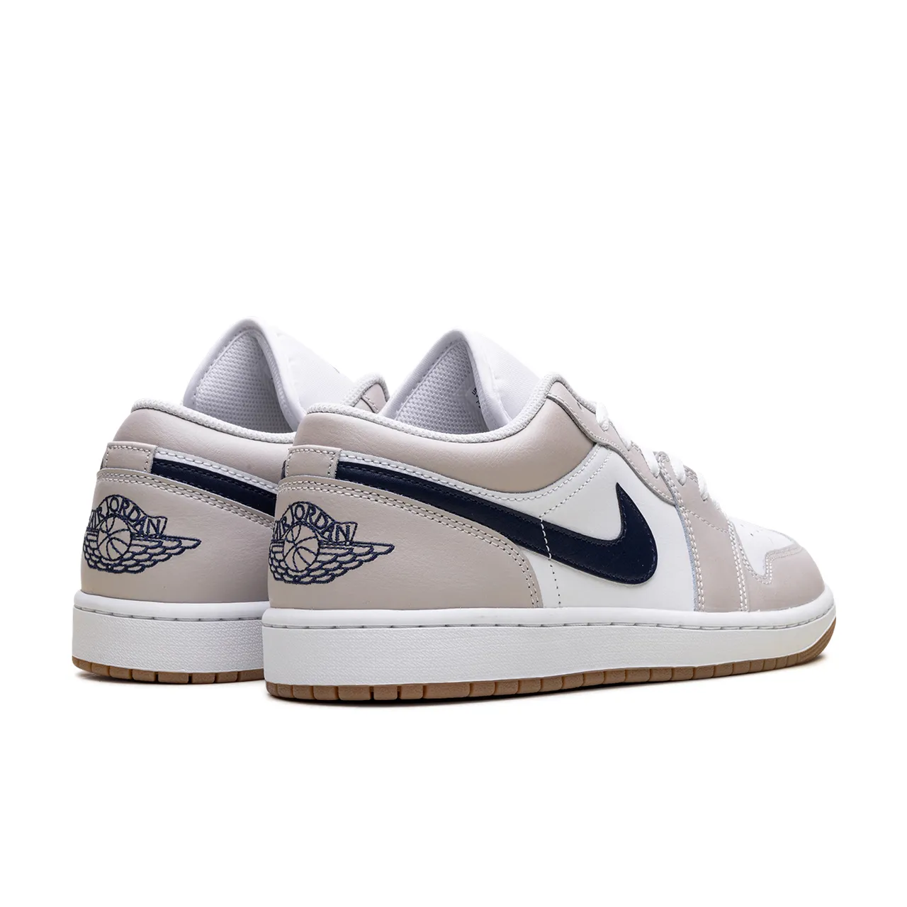 Jordan 1 Low Midnight Navy Neutral Grey - 3