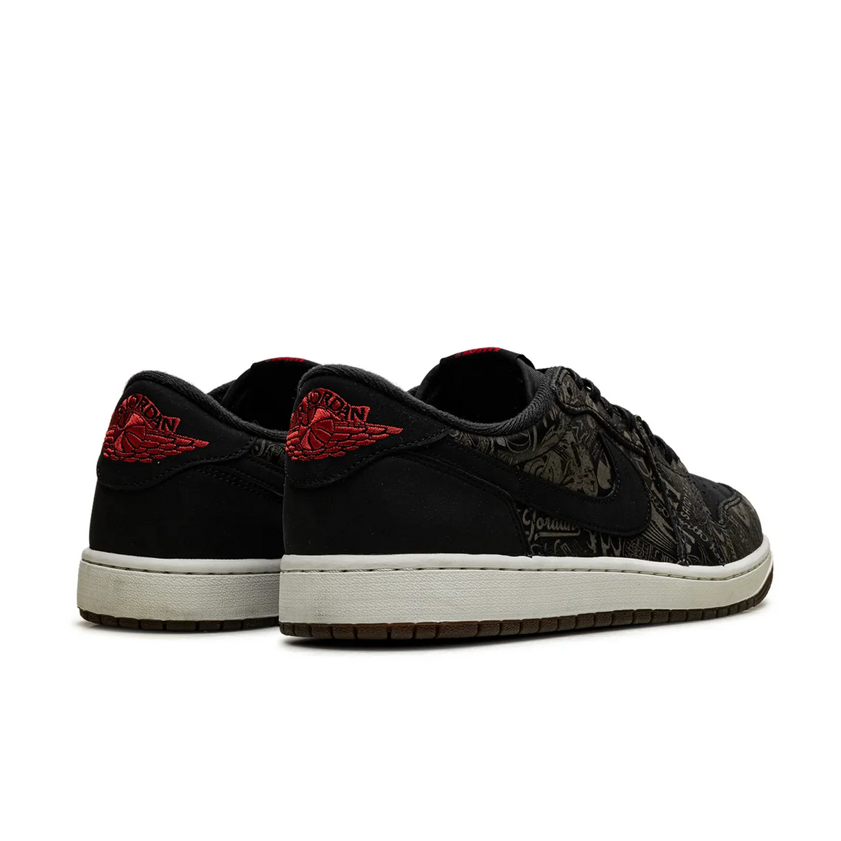 Jordan 1 Retro Low OG Laser Black University Red - 3