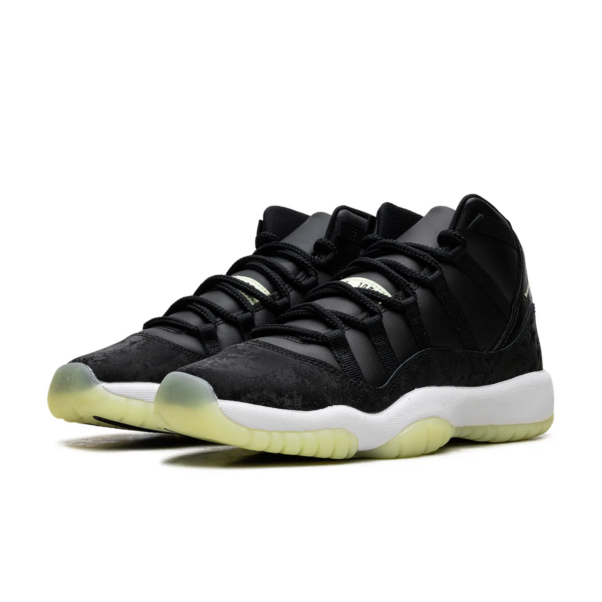 Jordan 11 Retro Black Barely Volt - 2