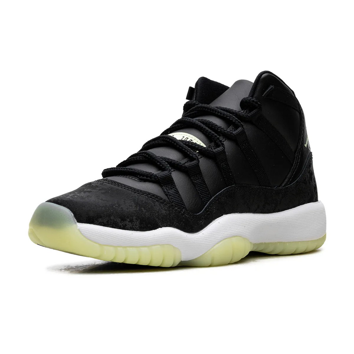 Jordan 11 Retro Black Barely Volt - 4