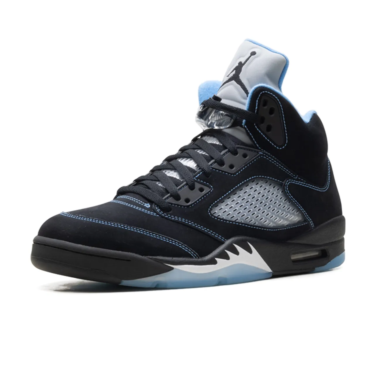 Jordan 5 Retro Black University Blue - 4