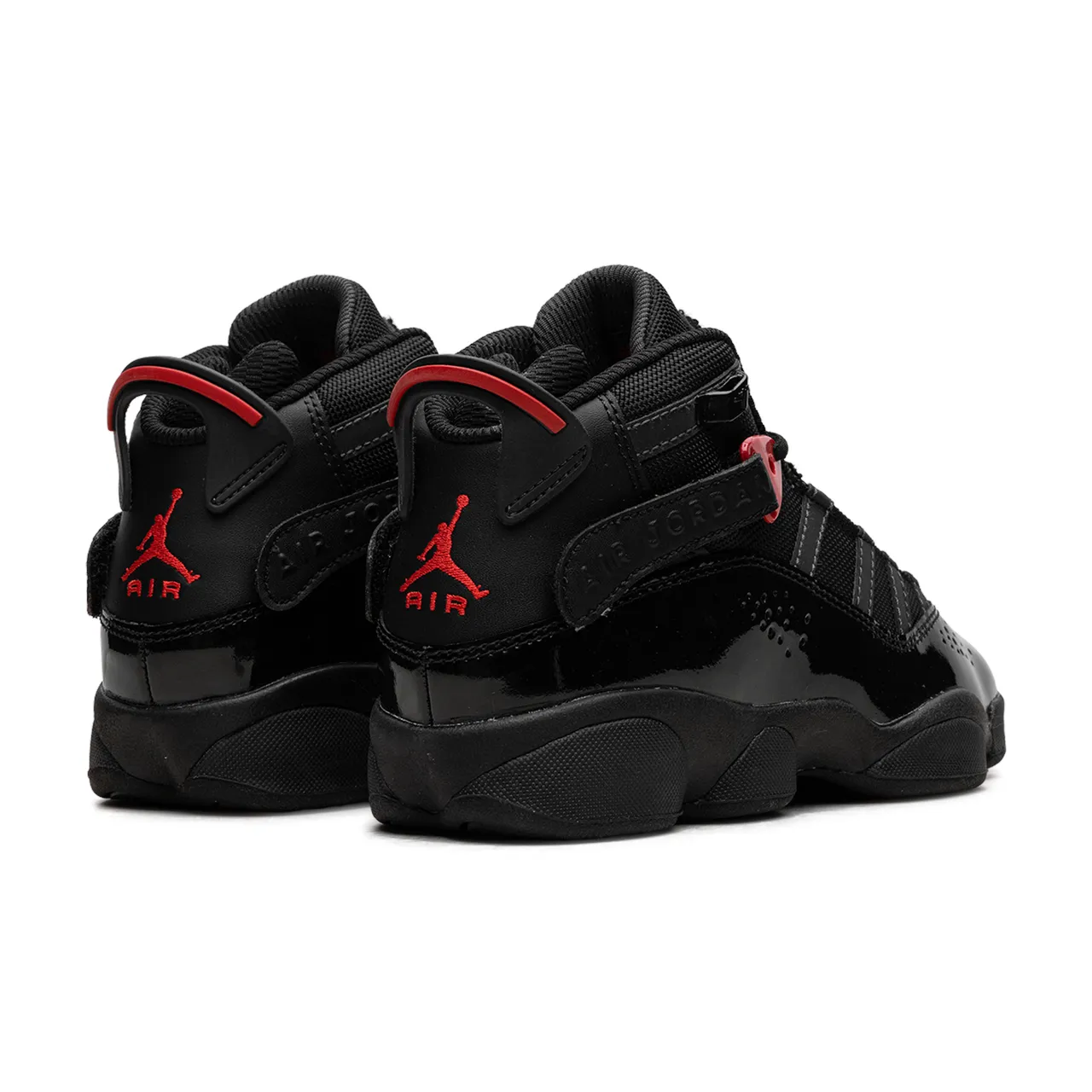 Jordan 6 Rings Black Anthracite Fire Red - 3