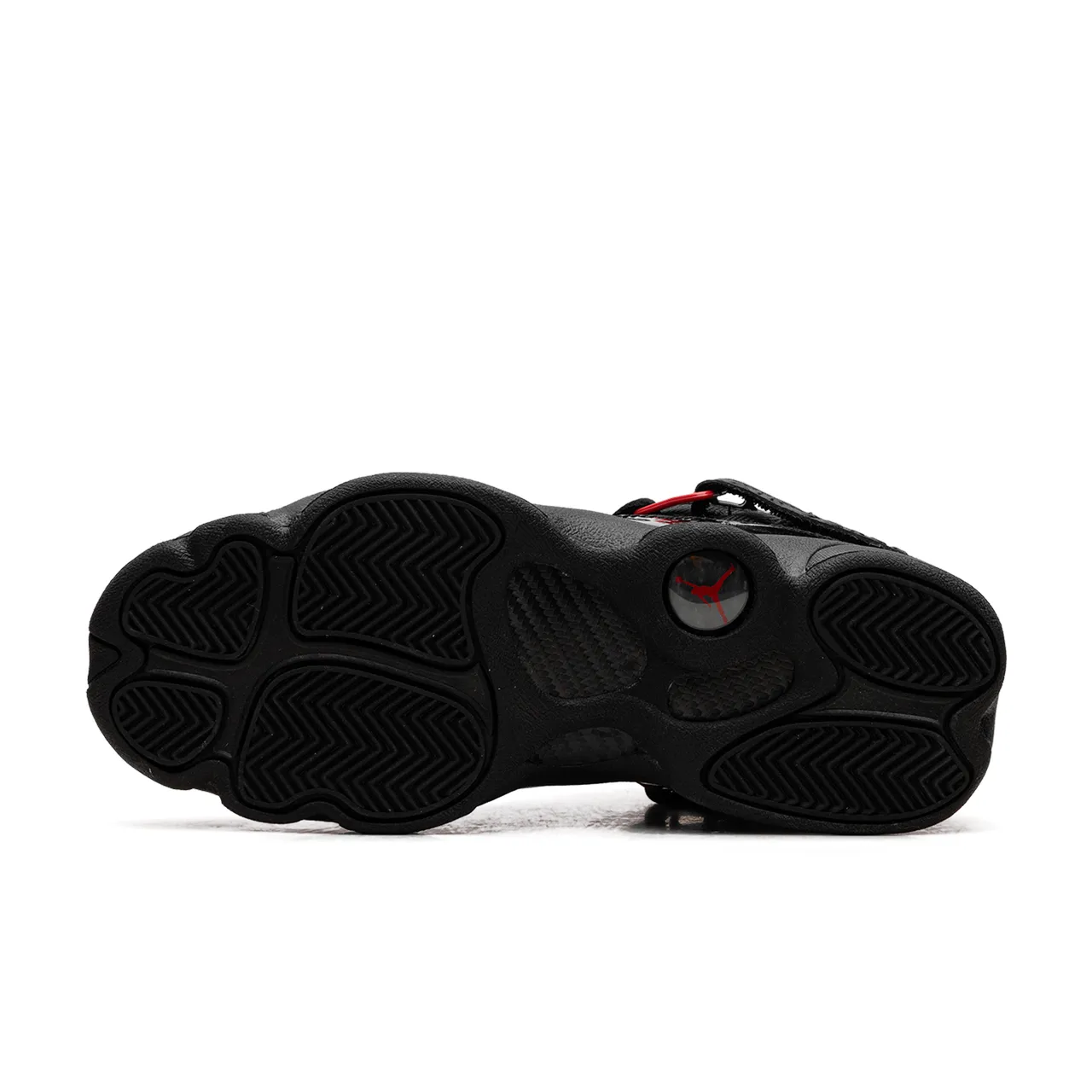 Jordan 6 Rings Black Anthracite Fire Red - 5