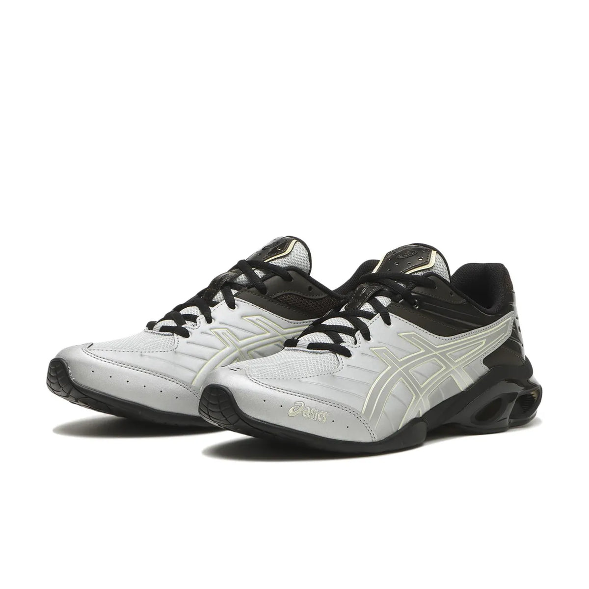 ASICS Gel-Kinetic FR Pure Silver Black Coffee - 2