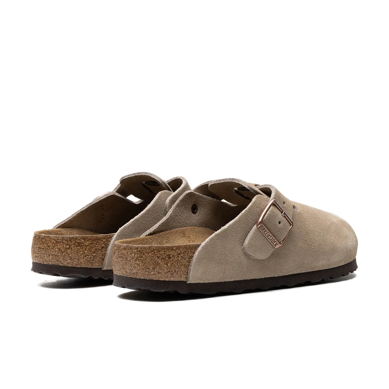 Birkenstock Boston Soft Footbed Suede Taupe - 3