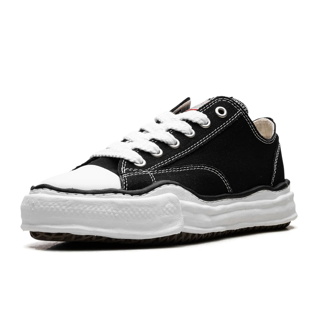 Maison Mihara Yasuhiro Peterson OG Sole Canvas Low Black