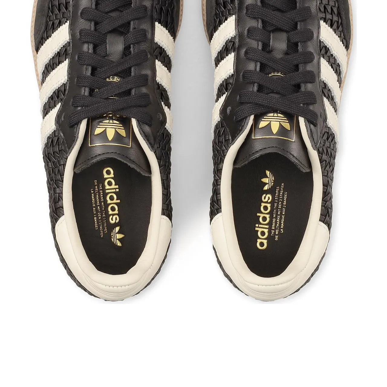 adidas Samba OG Basketweave Black Cream White