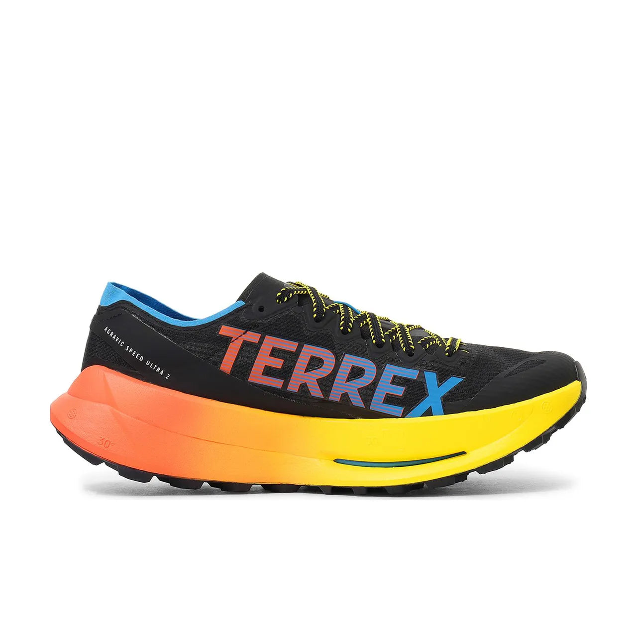 adidas Terrex Agravic Speed Ultra 2 Trail Black Lucid Ray Blue