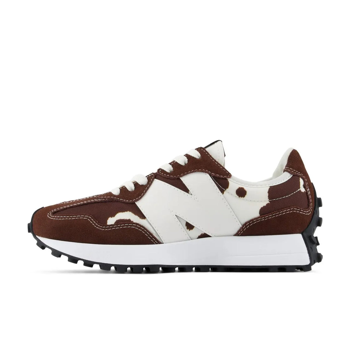 New Balance 327 Cow Print Pumpernickel Sea Salt - 1
