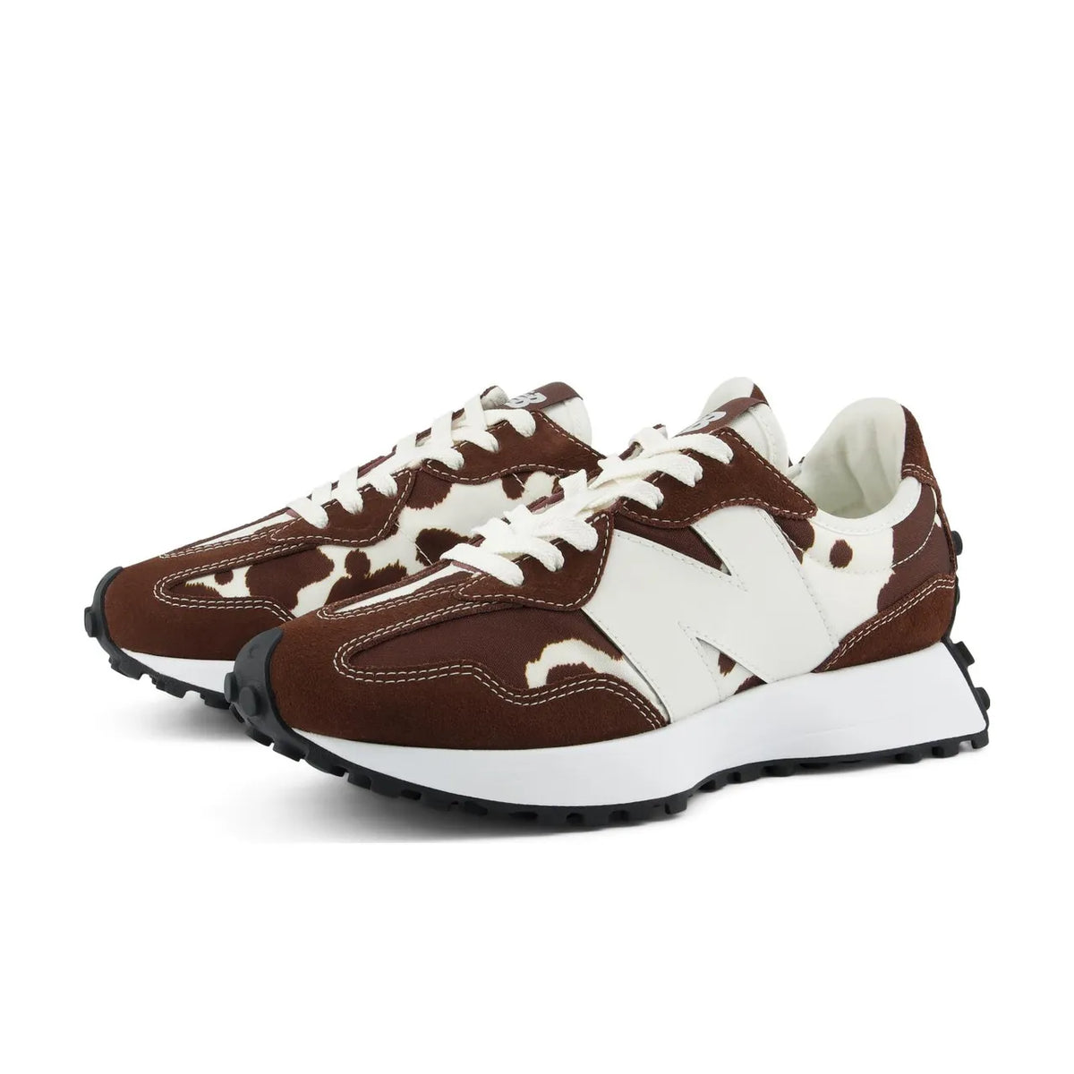 New Balance 327 Cow Print Pumpernickel Sea Salt - 2