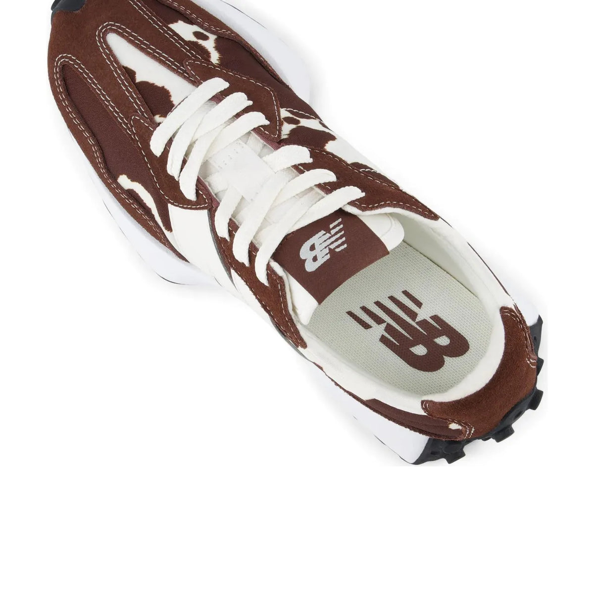 New Balance 327 Cow Print Pumpernickel Sea Salt - 7
